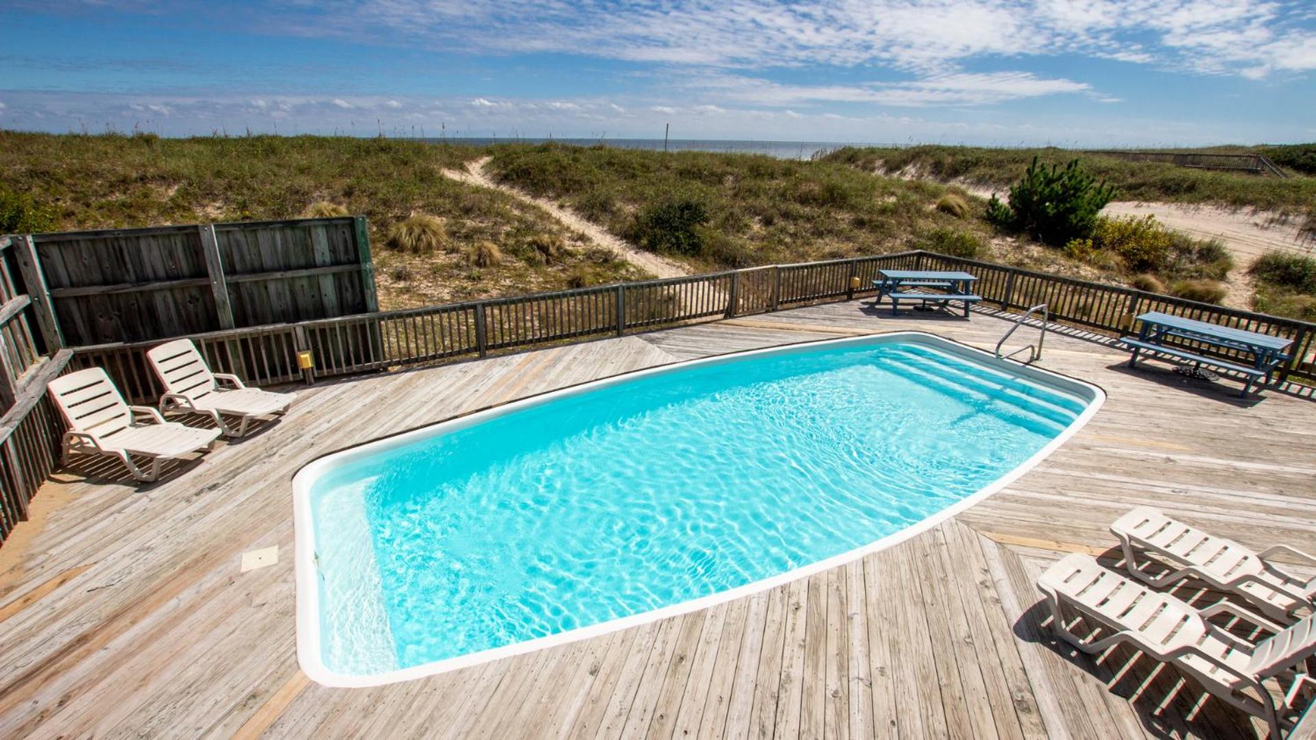 Oceanfront, Wild Horses, Ocean Views, Private Pool, 4x2251, Beauty & The Beach view 5