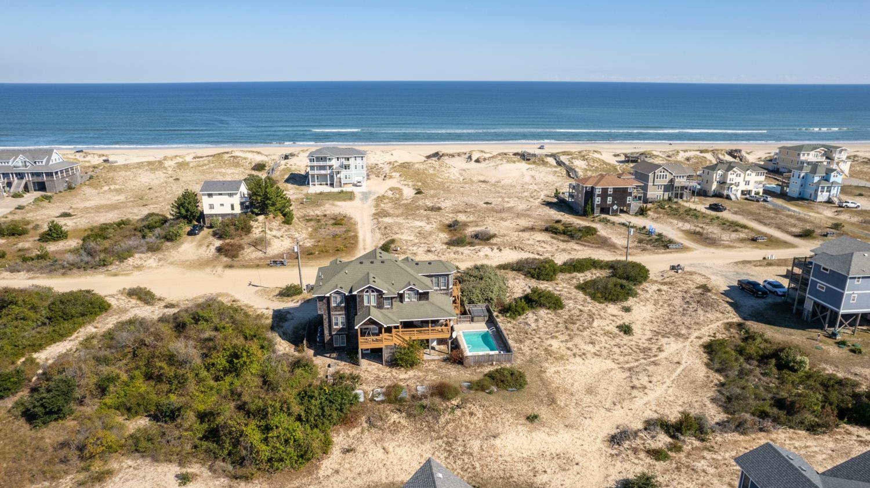Semi-Oceanfront, Wild Horses, Pets Welcome, Private Pool, 4x2064, Happy Hours view 2