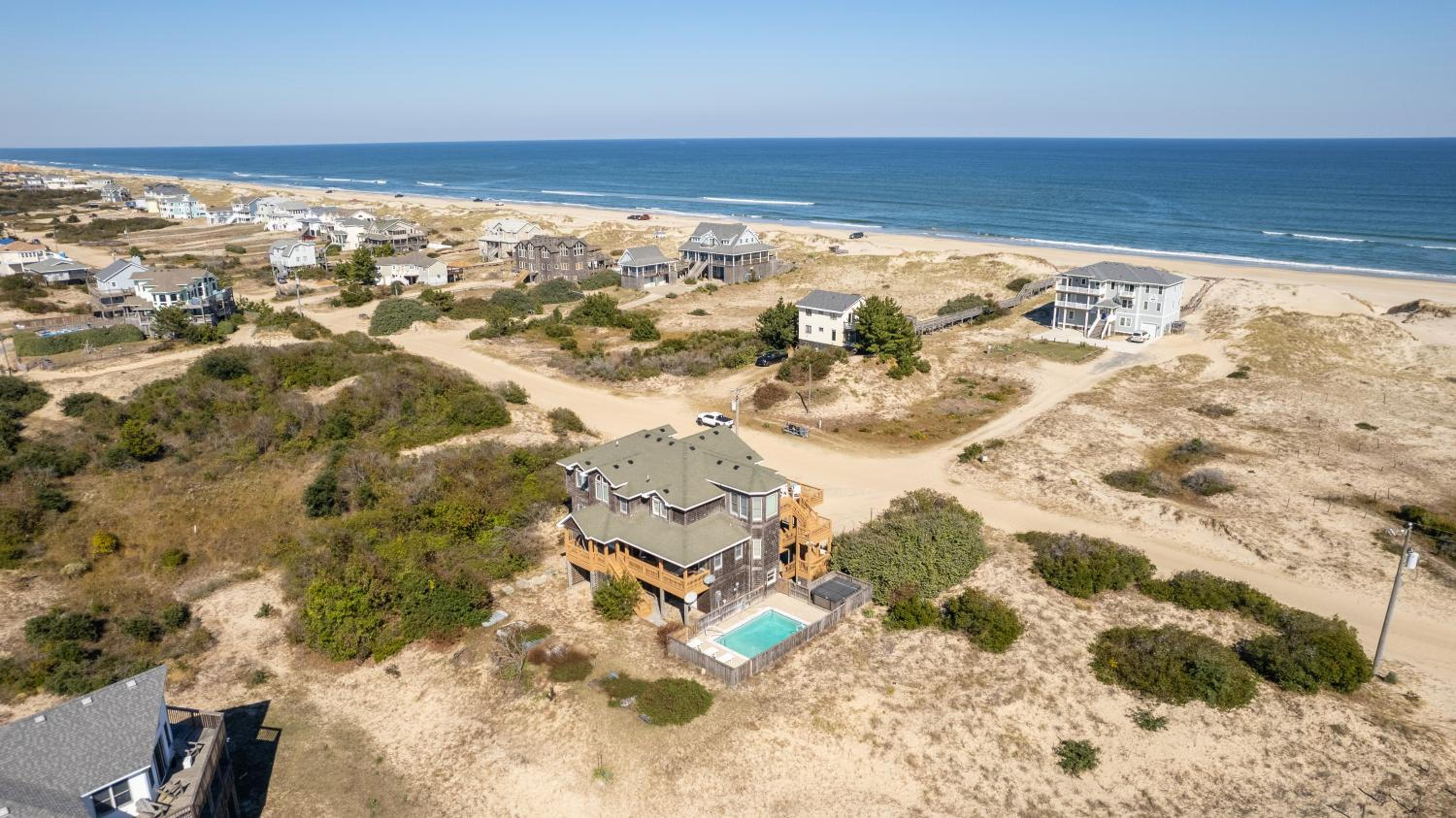 Semi-Oceanfront, Wild Horses, Pets Welcome, Private Pool, 4x2064, Happy Hours view 5