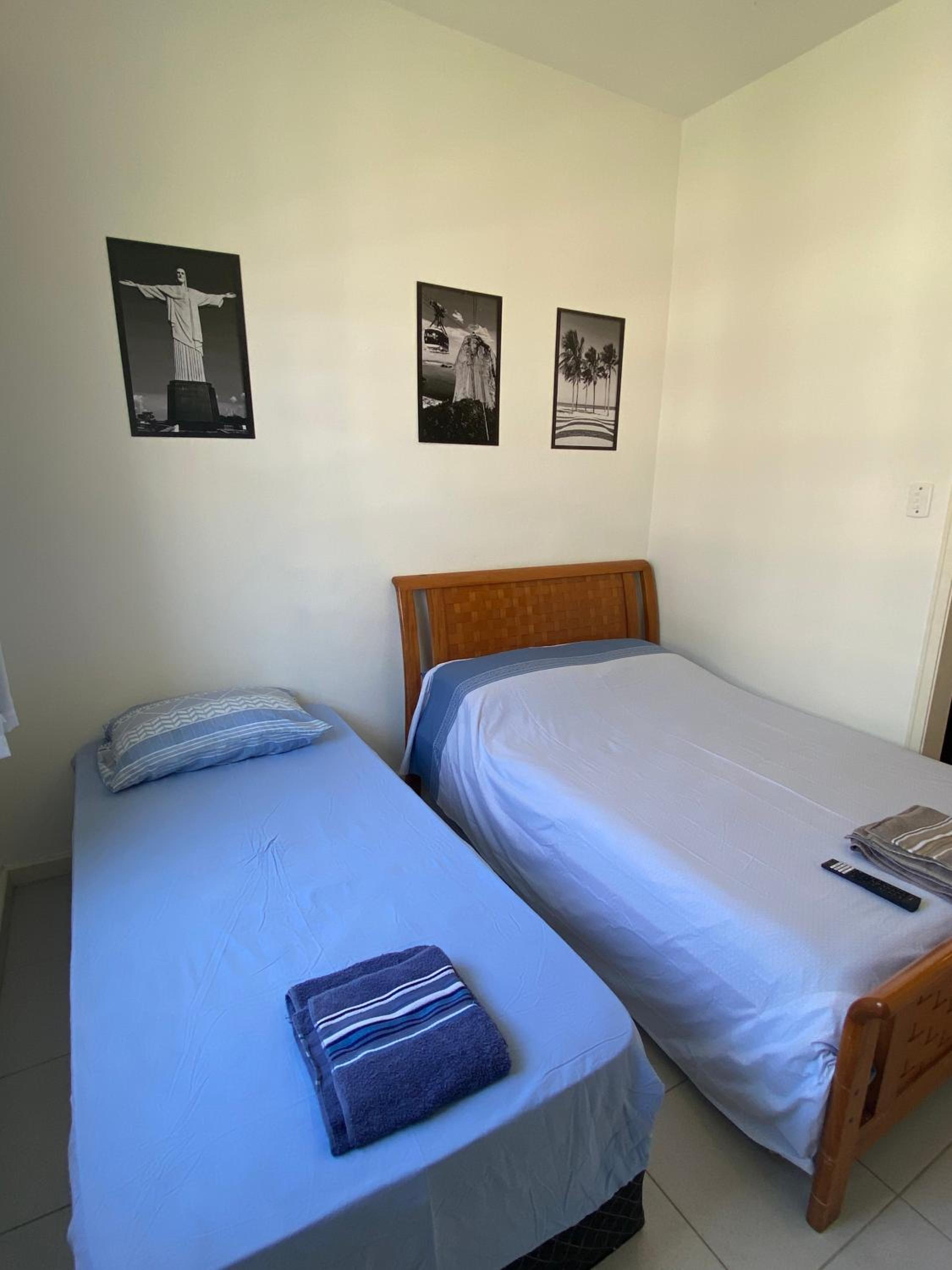 STUDIO COMPLETO na praia de COPACABANA, perto Ipanema Gal Osório, com ar, wifi, netflix, até 3 pessoas, pauloangerami SF138