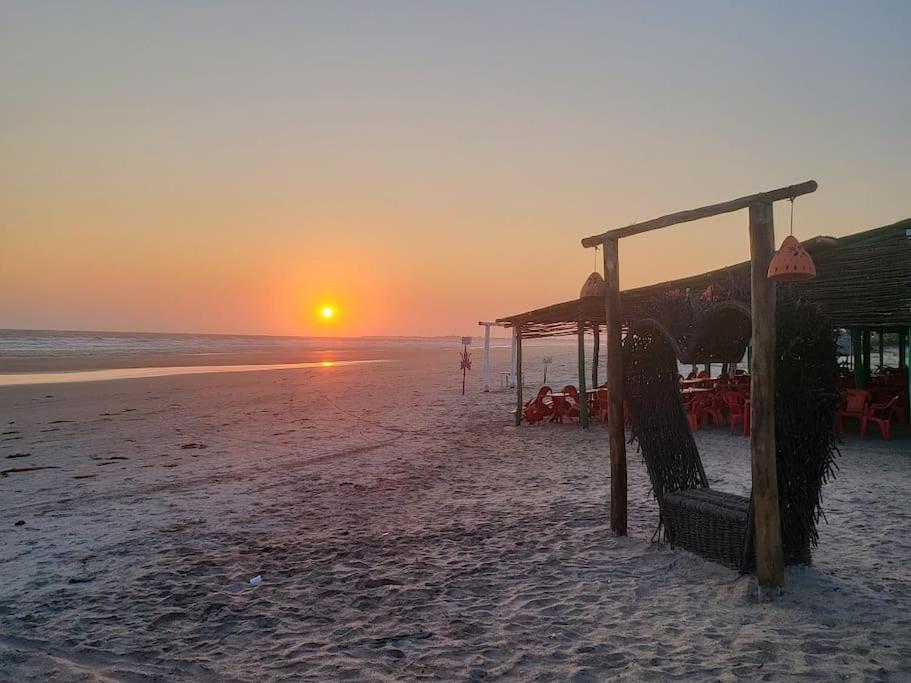 Casa de praia para relaxar.
