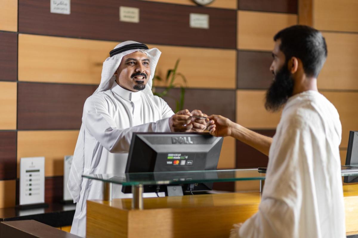 hotel reception