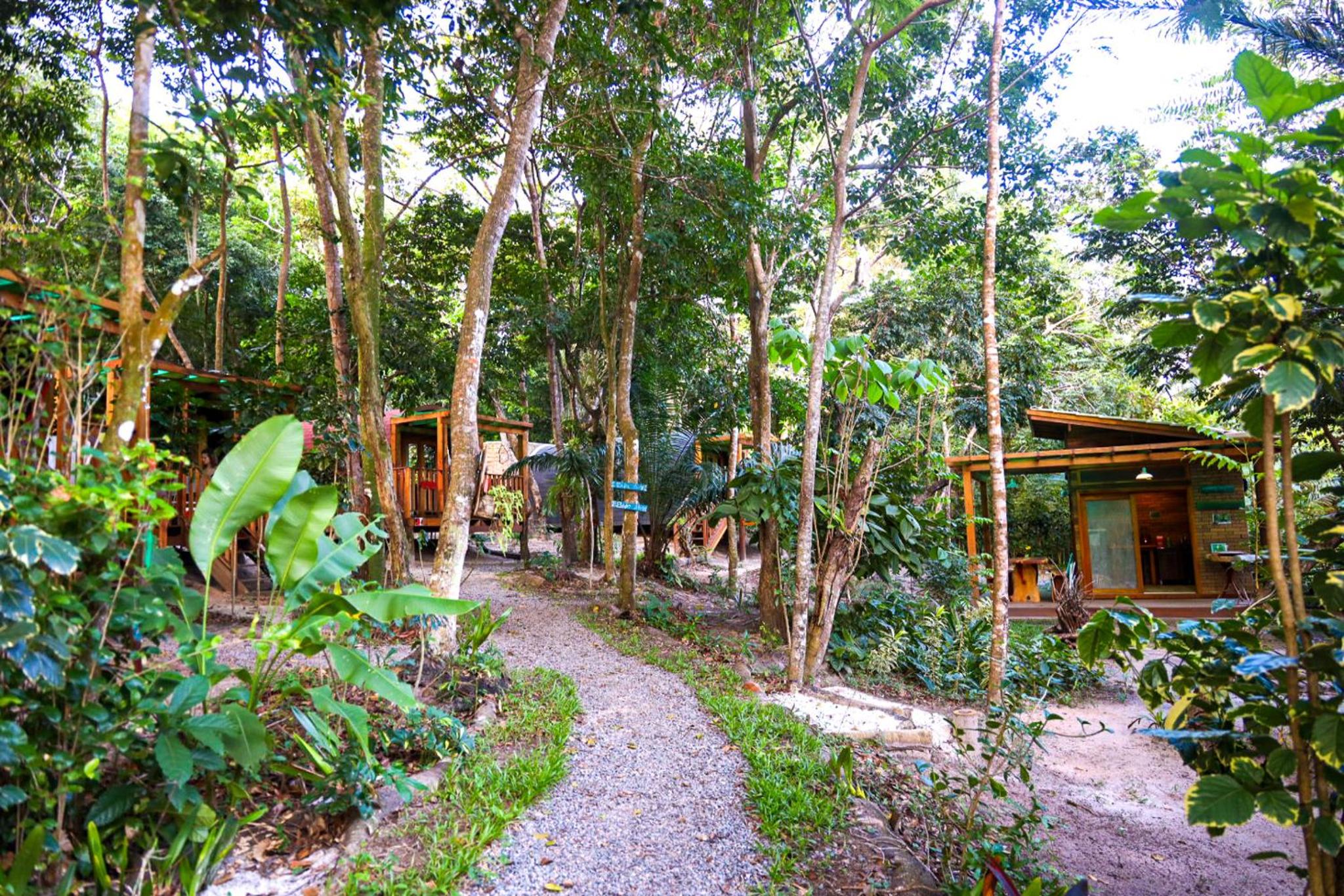 Alquimia Zen IGLUs de eucalipto na Reserva Aruá