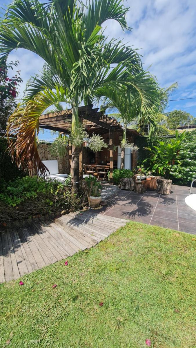 outdoor BBQ area