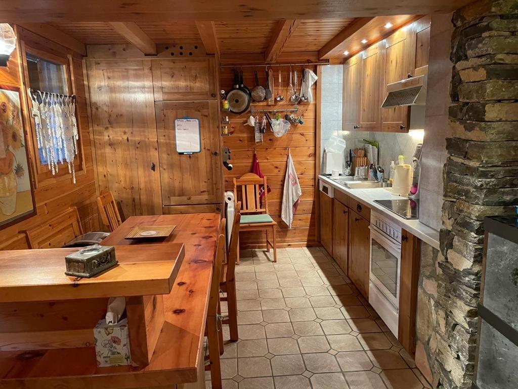 Chalet typique tout confort avec studio en dessous