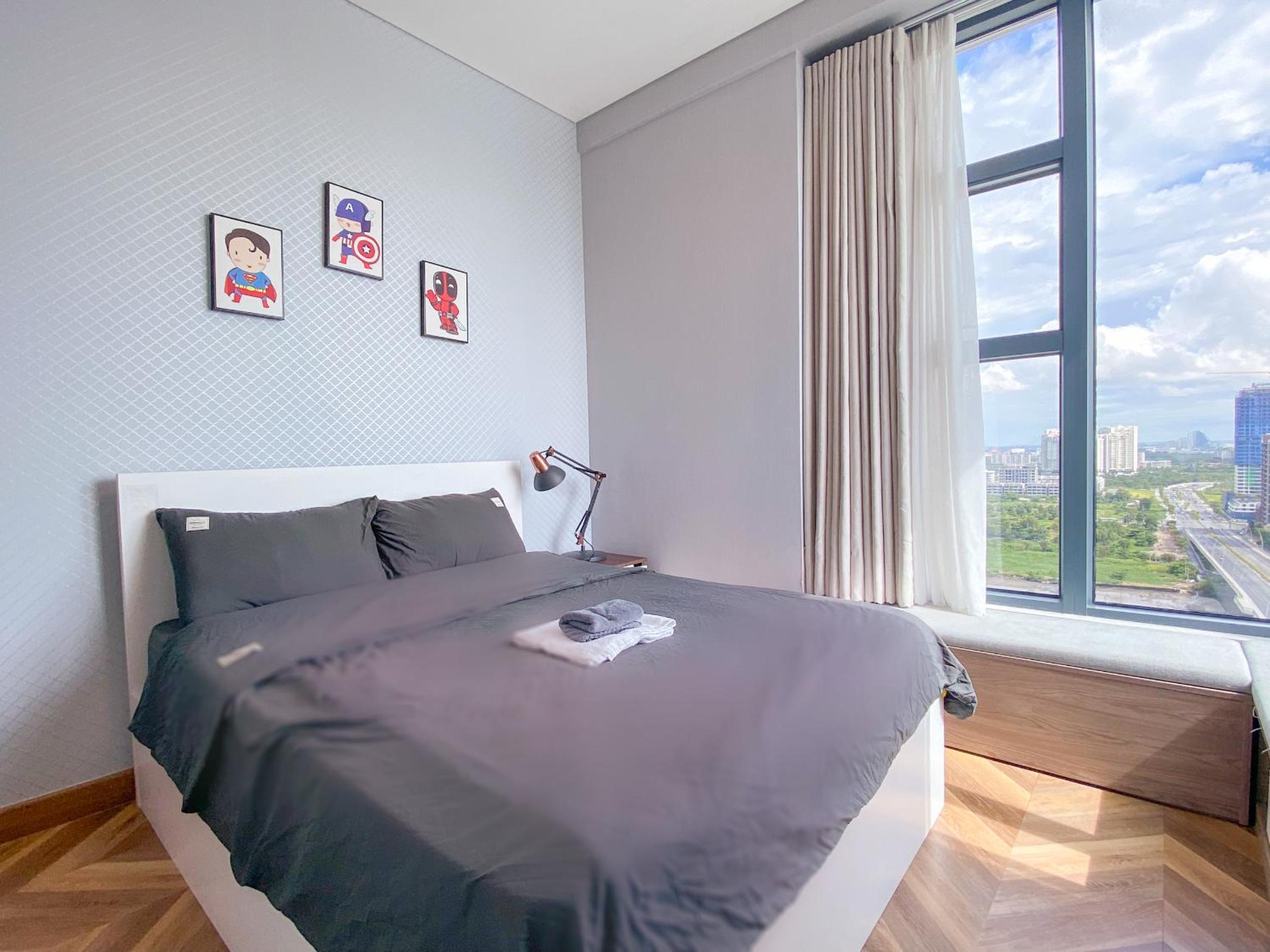 Zeus Living - Cozy 3 Bedroom in Sunwah Pearl