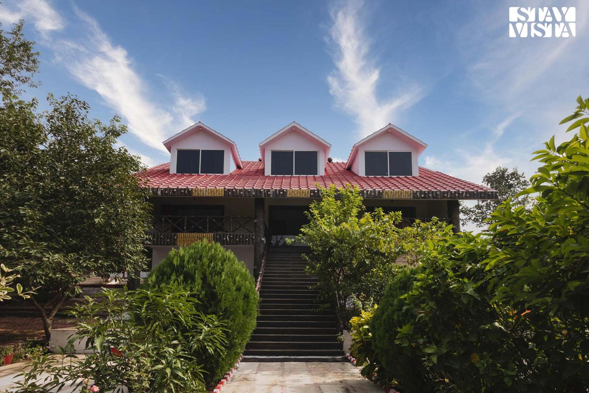 StayVista's Sunara Trails - Pet-Friendly, Mountainside Retreat with Balcony & Indoor-Outdoor Games - Near Panna National Park view 2