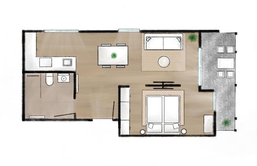 Villa Chloe Binz Appartements exklusiv in Top Lage mit Strandkorb am Strand