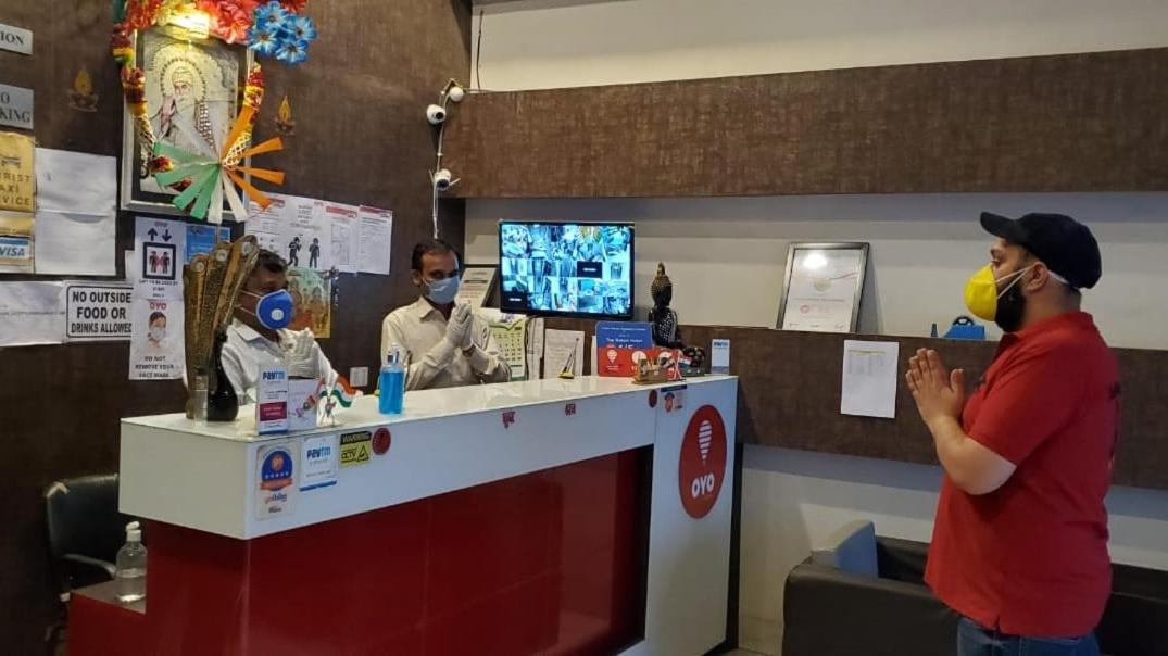 hotel reception