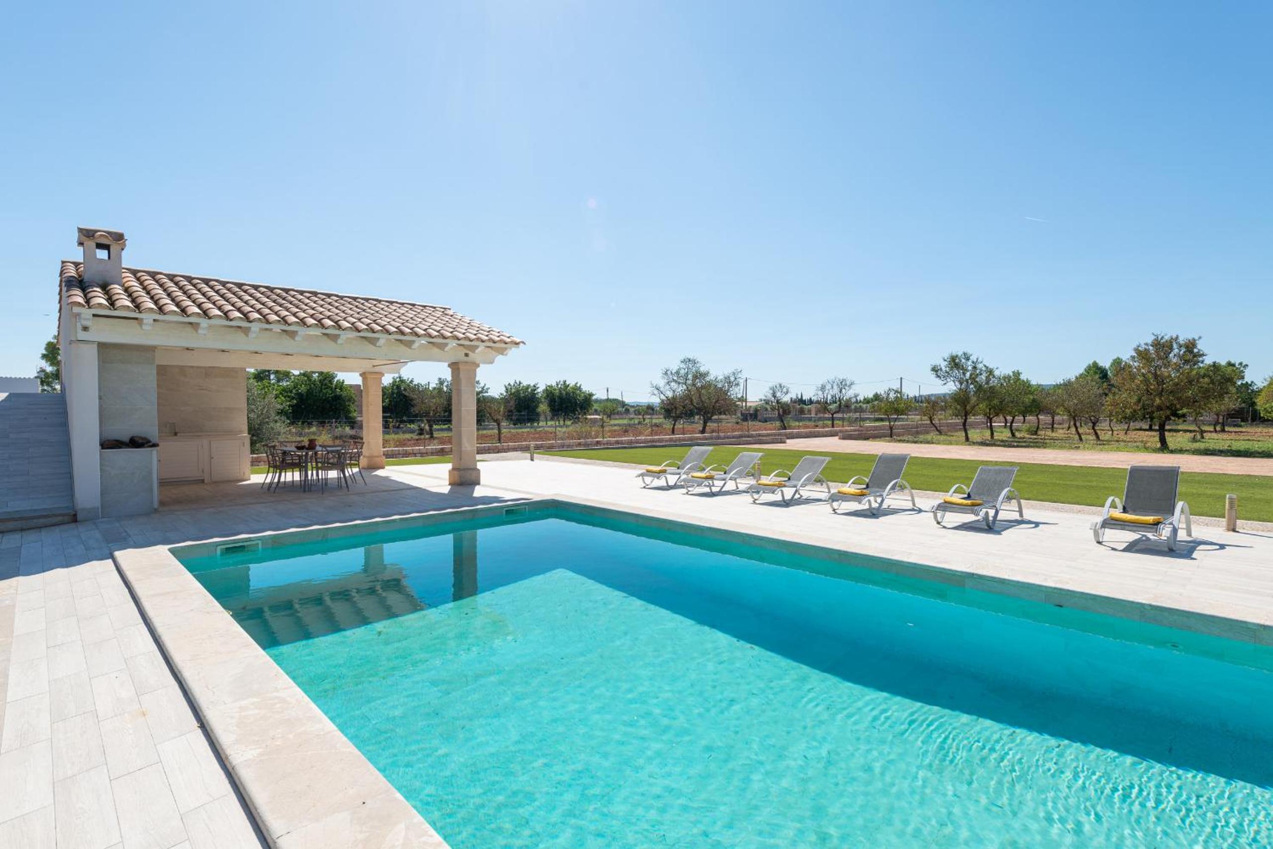 Mireia 2002 with pool and garden by BeBreeze Mallorca view 2
