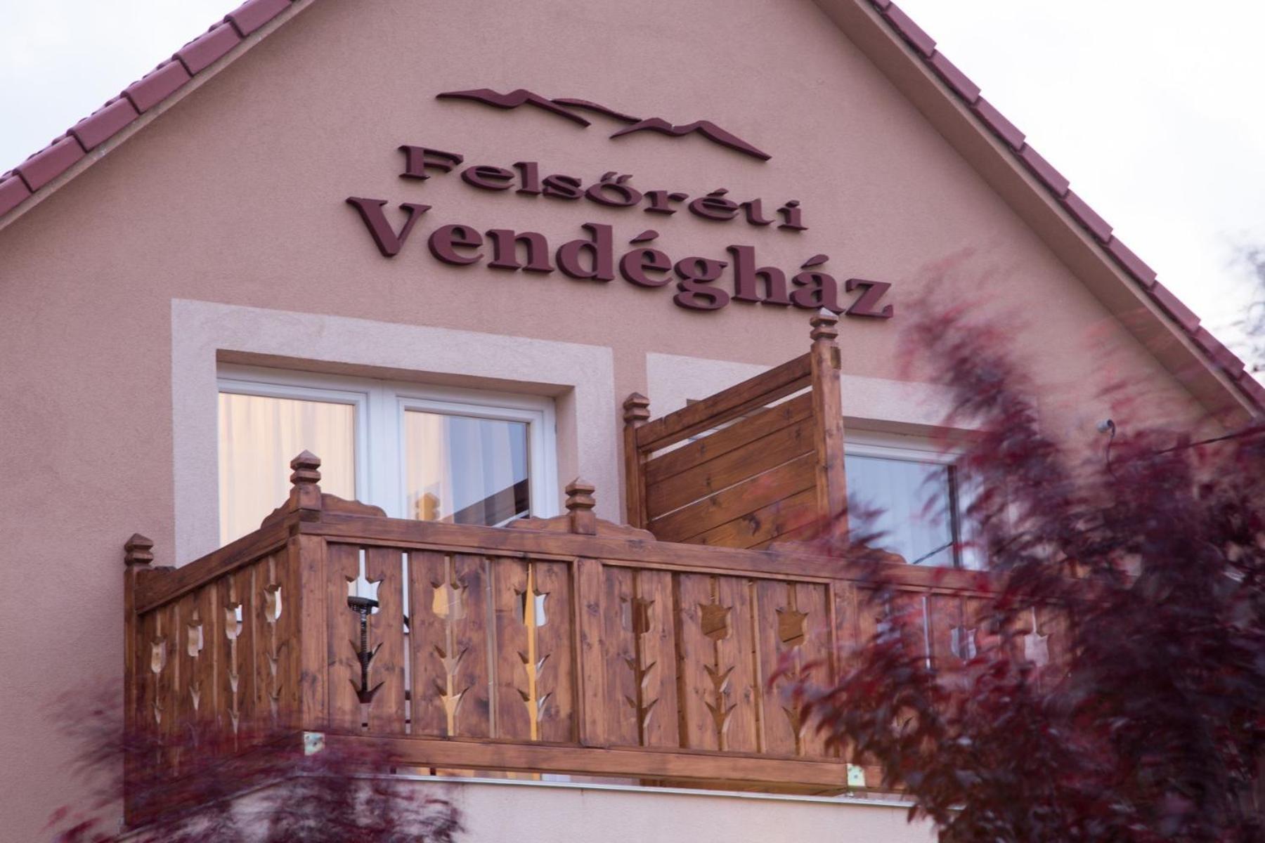 Felsőréti Vendégház