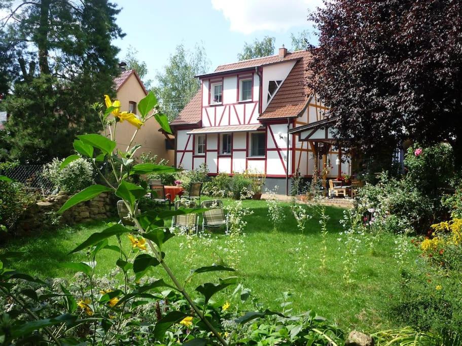 Erpelhaus in ländlicher Idylle mit Stadtnähe zu Erfurt und Weimar