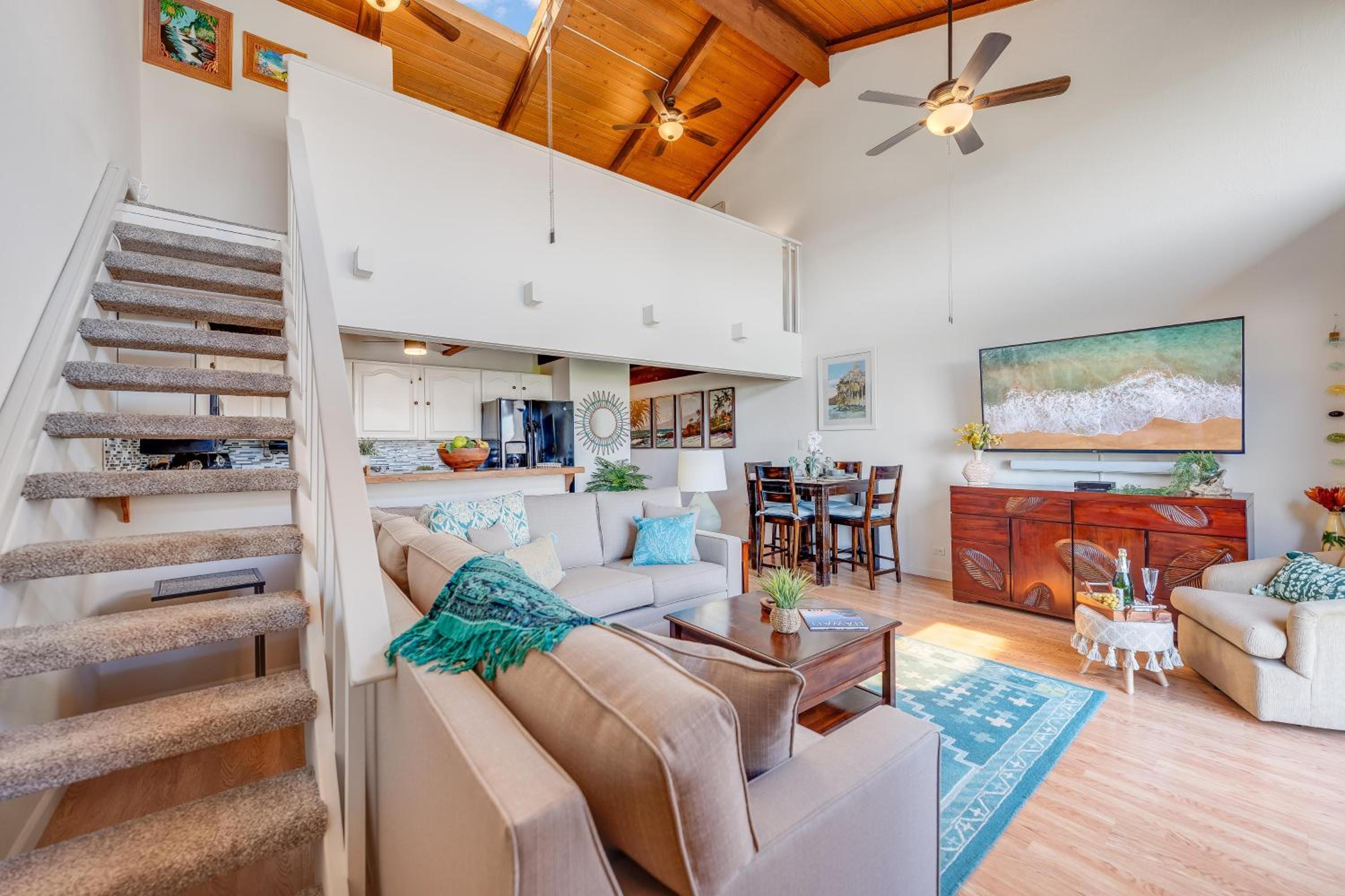 Kihei Alii Kai C405 · KAK C405 Updated 2BD Condo Across Beach w