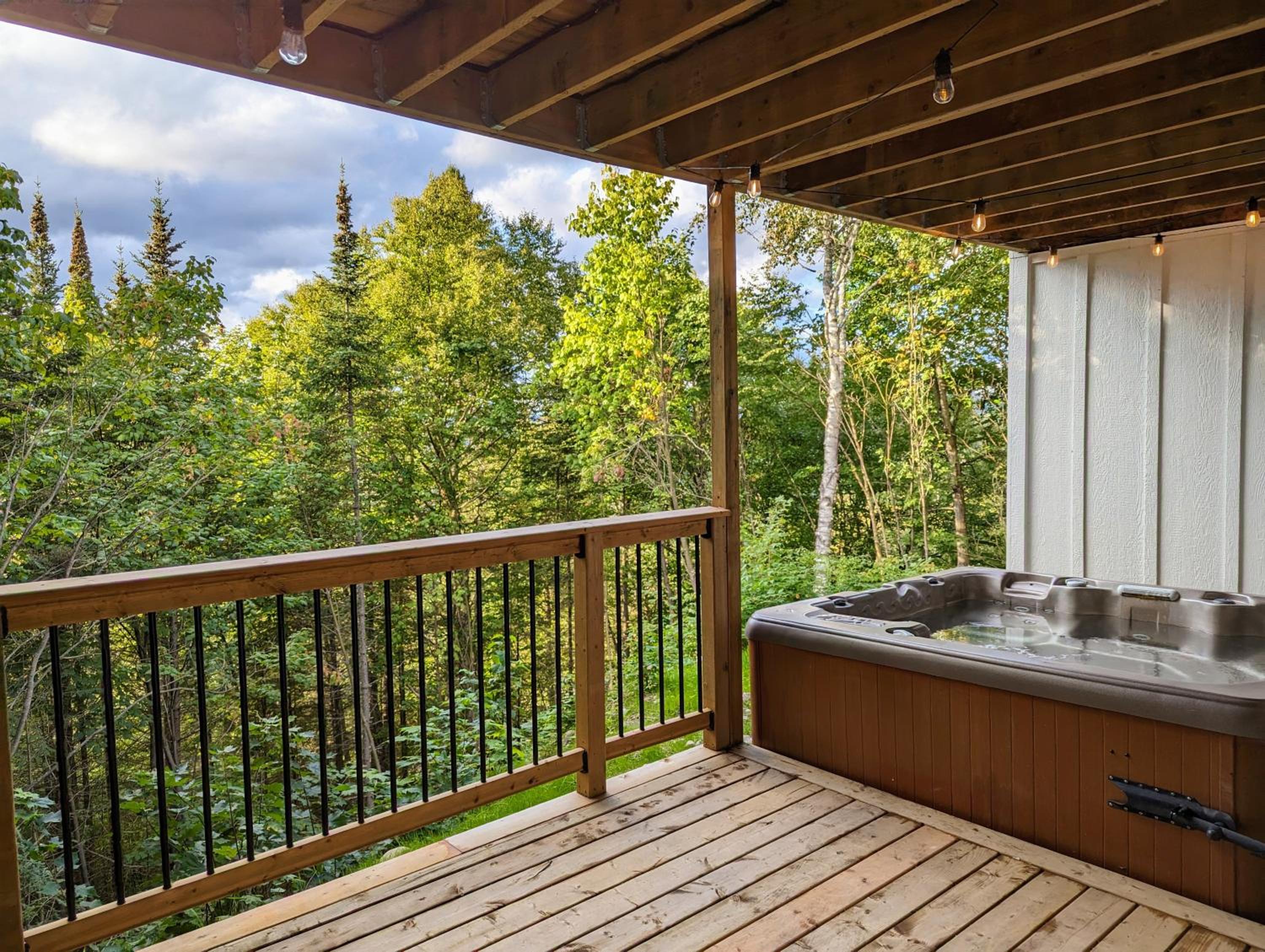 Ski in Tremblant & Mont Blanc - Views, Spa and Pool table
