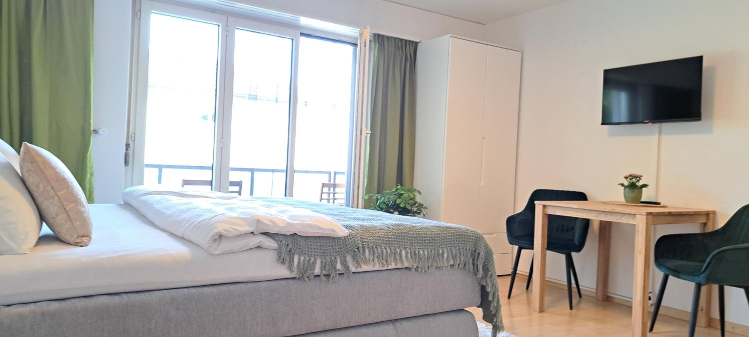 Grünes 1-Zimmer-Appartement