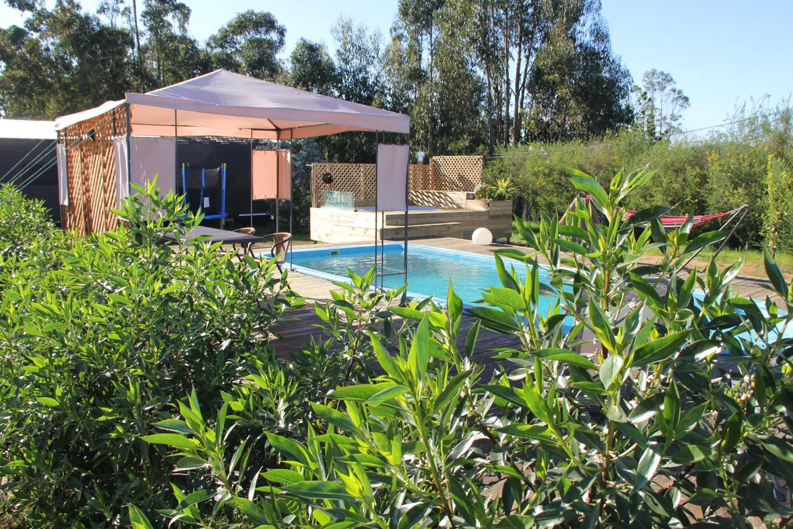 Cabaña con fogon y parrilla en plena naturaleza!
