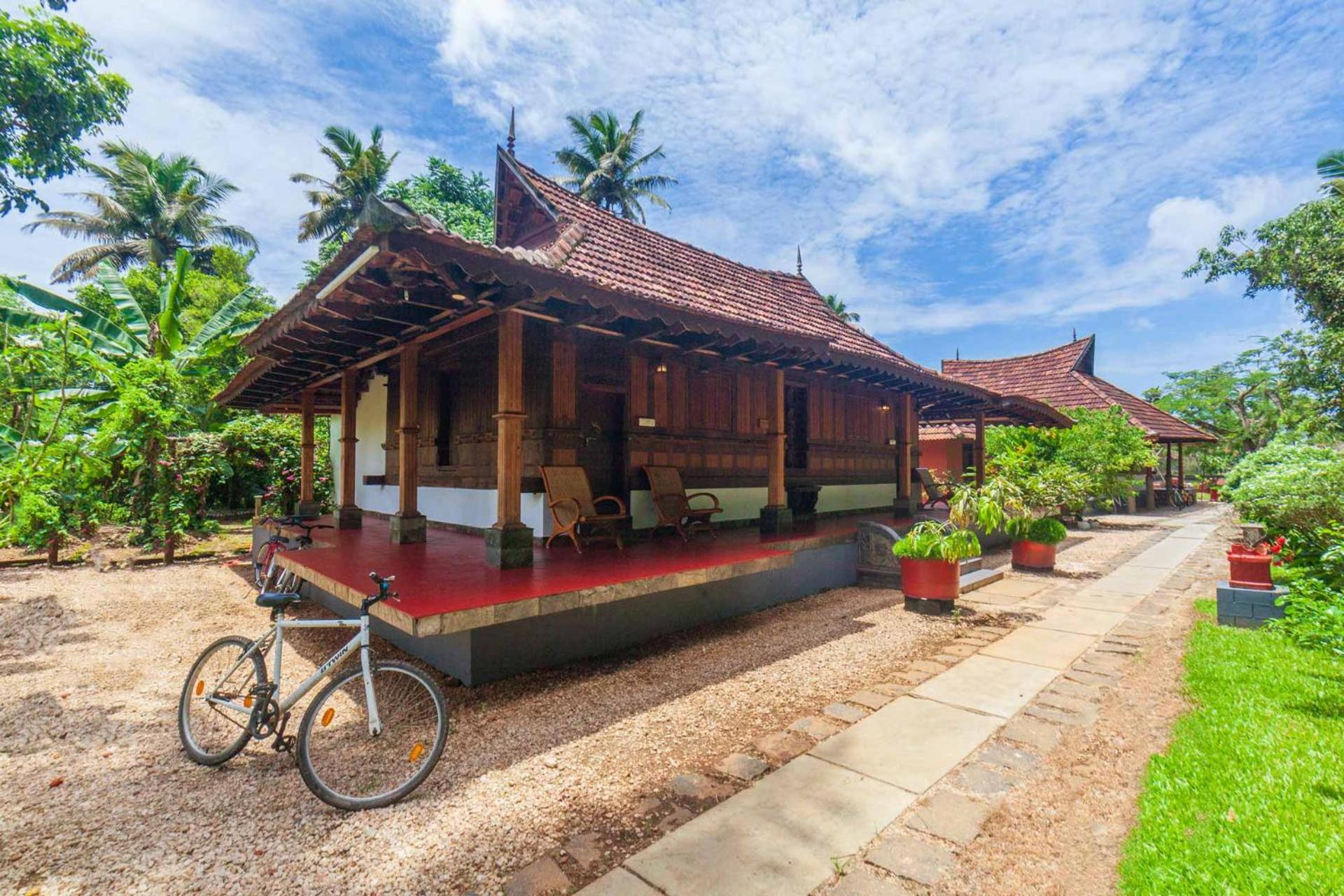StayVista at La Riva Heritage Villa with Bicycle view 2