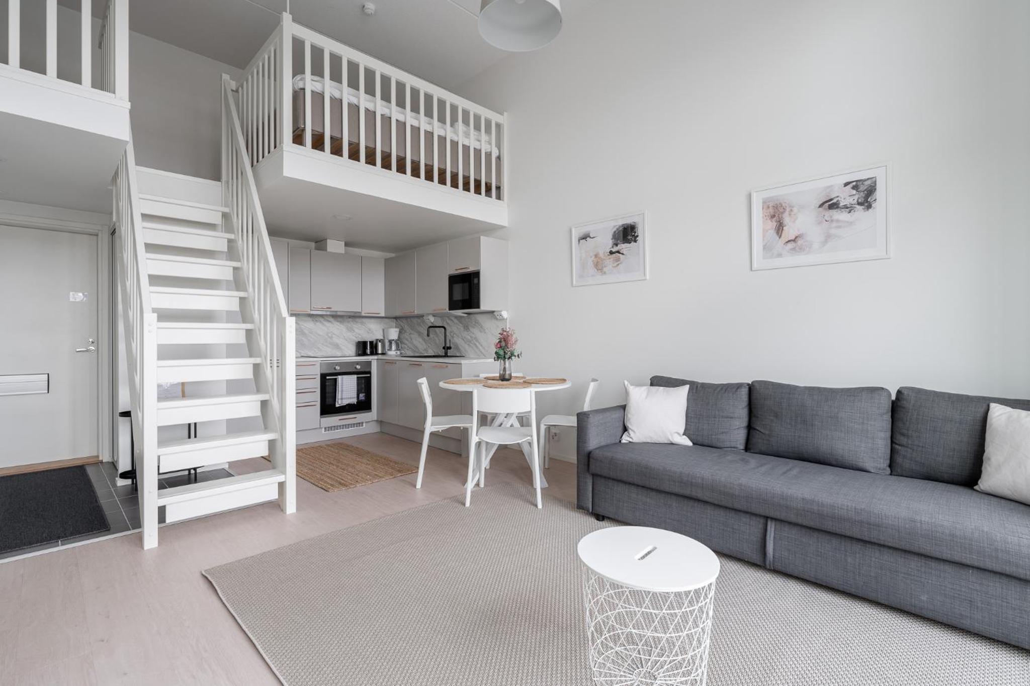 Brand New Top Floor Loft with Balcony view 2