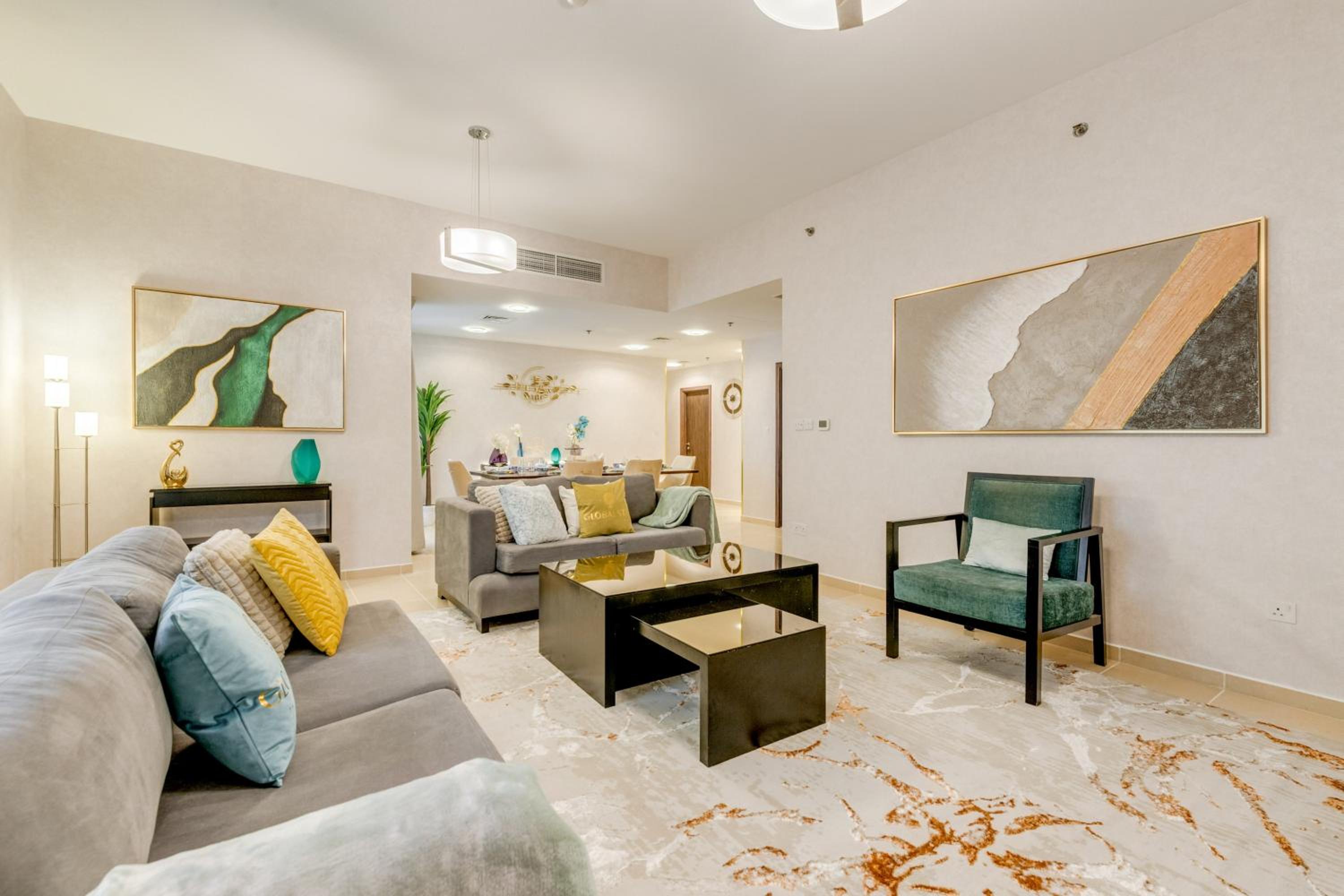 GlobalStay 3 Bedroom Apartment near JBR Beach Dubai Marina