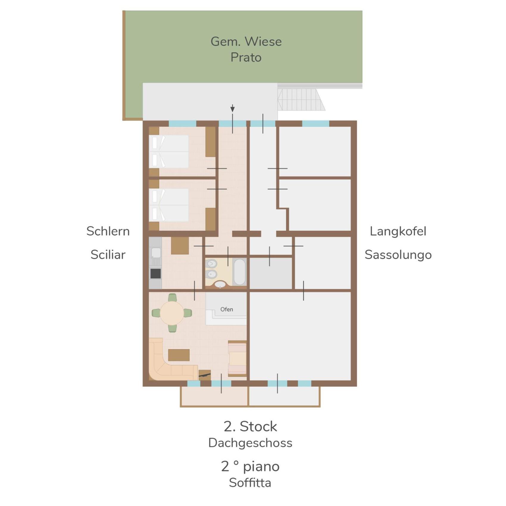 Funtnatsch Apartment Schlern