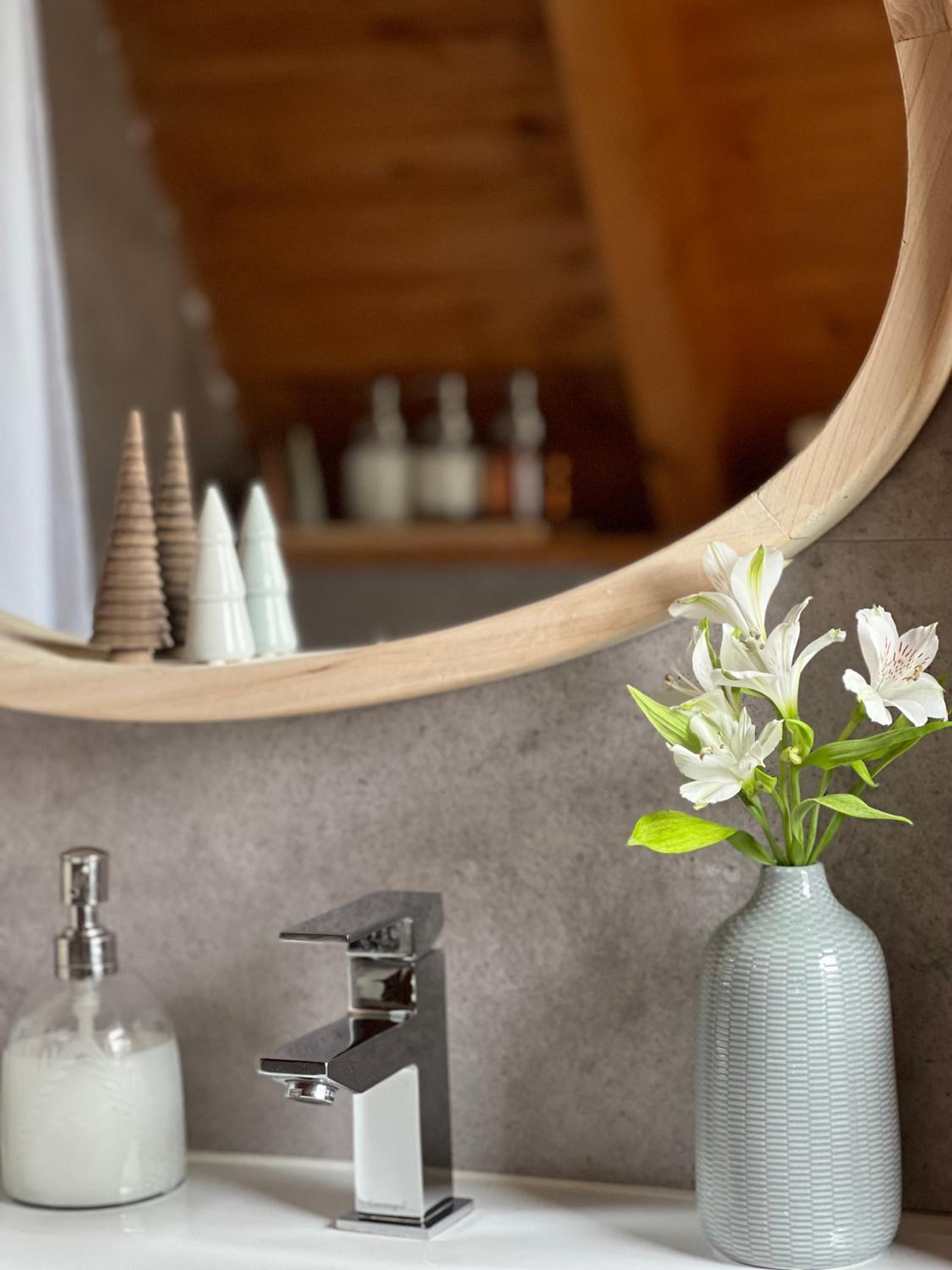 Kleines Chalet im Erzgebirge mit Sauna und Kamin
