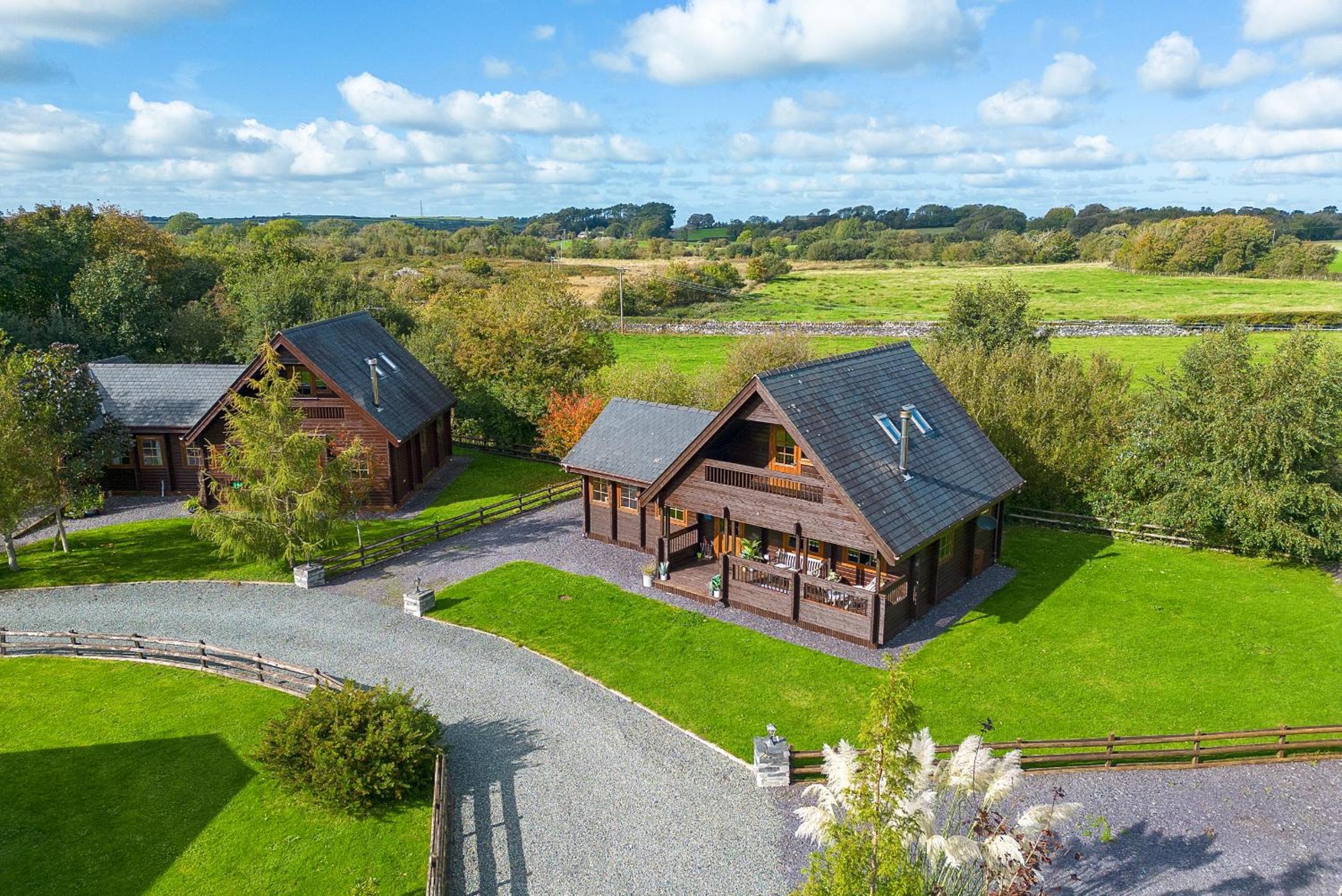 Scandi Cabin in Heart of Anglesey with Parking view 2