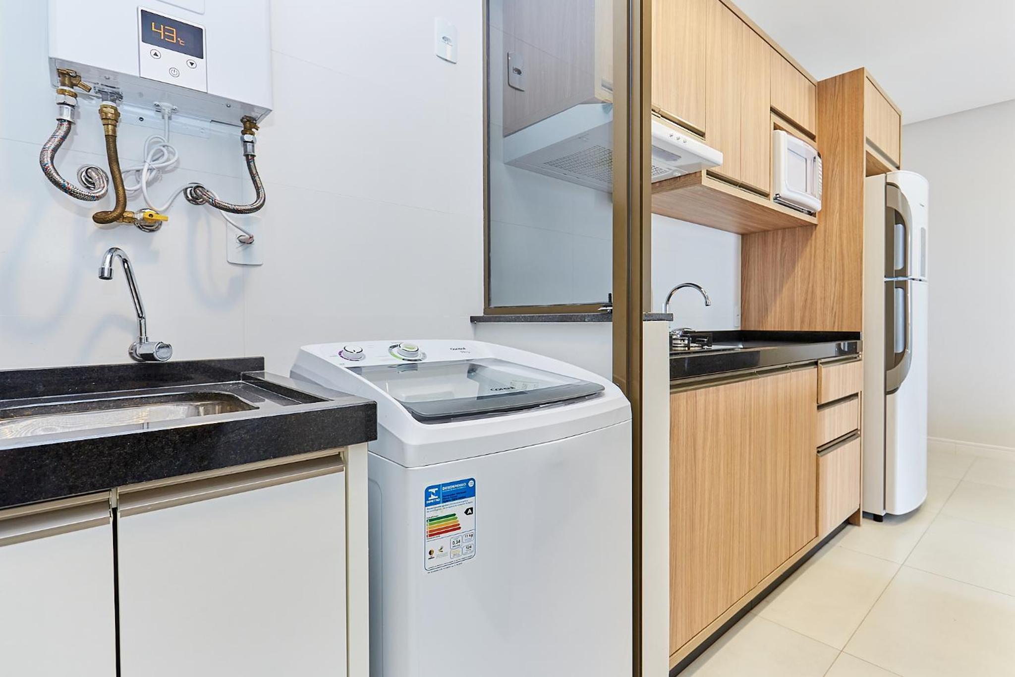 1087 Apartamento novo bem localizado com 2 Dormitórios e 2 vagas de garagem