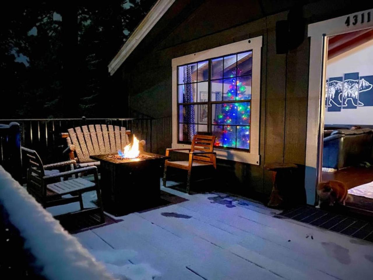 Winter Getaway Spa Fire-table Close to slopes