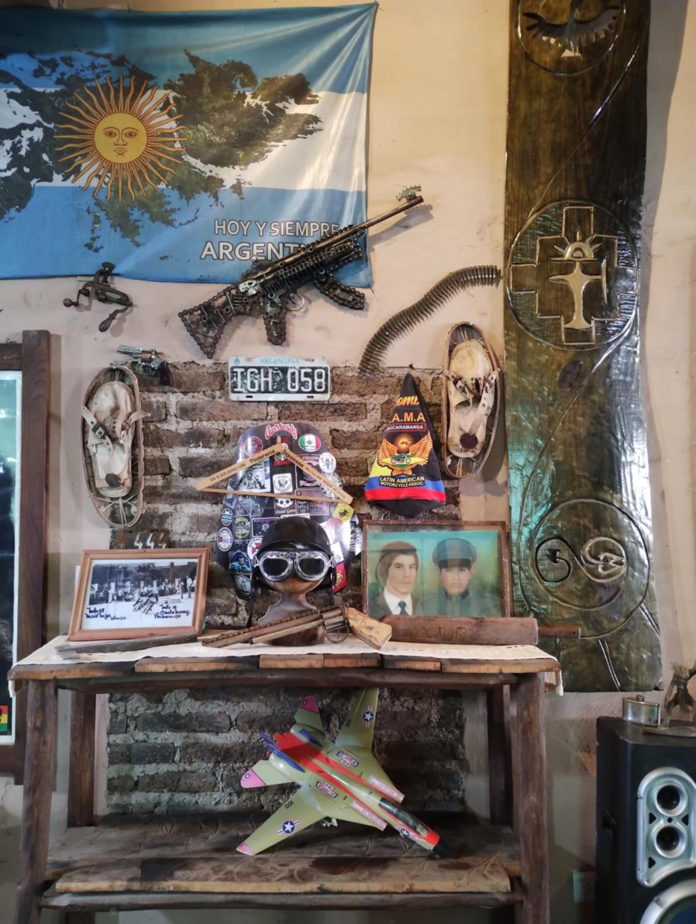 Motoposada Campera Negra