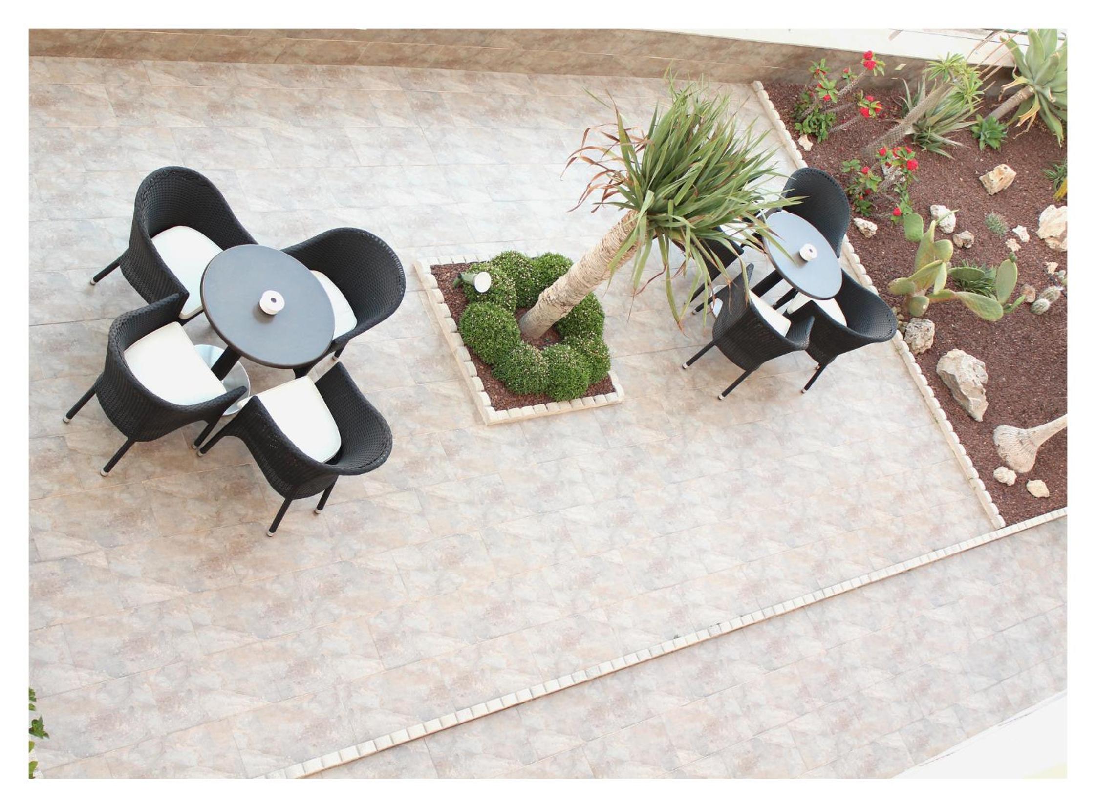 outdoor BBQ area