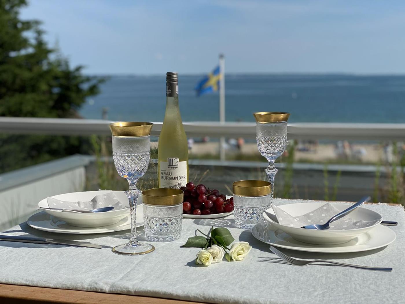 Villa Svanen am Meer