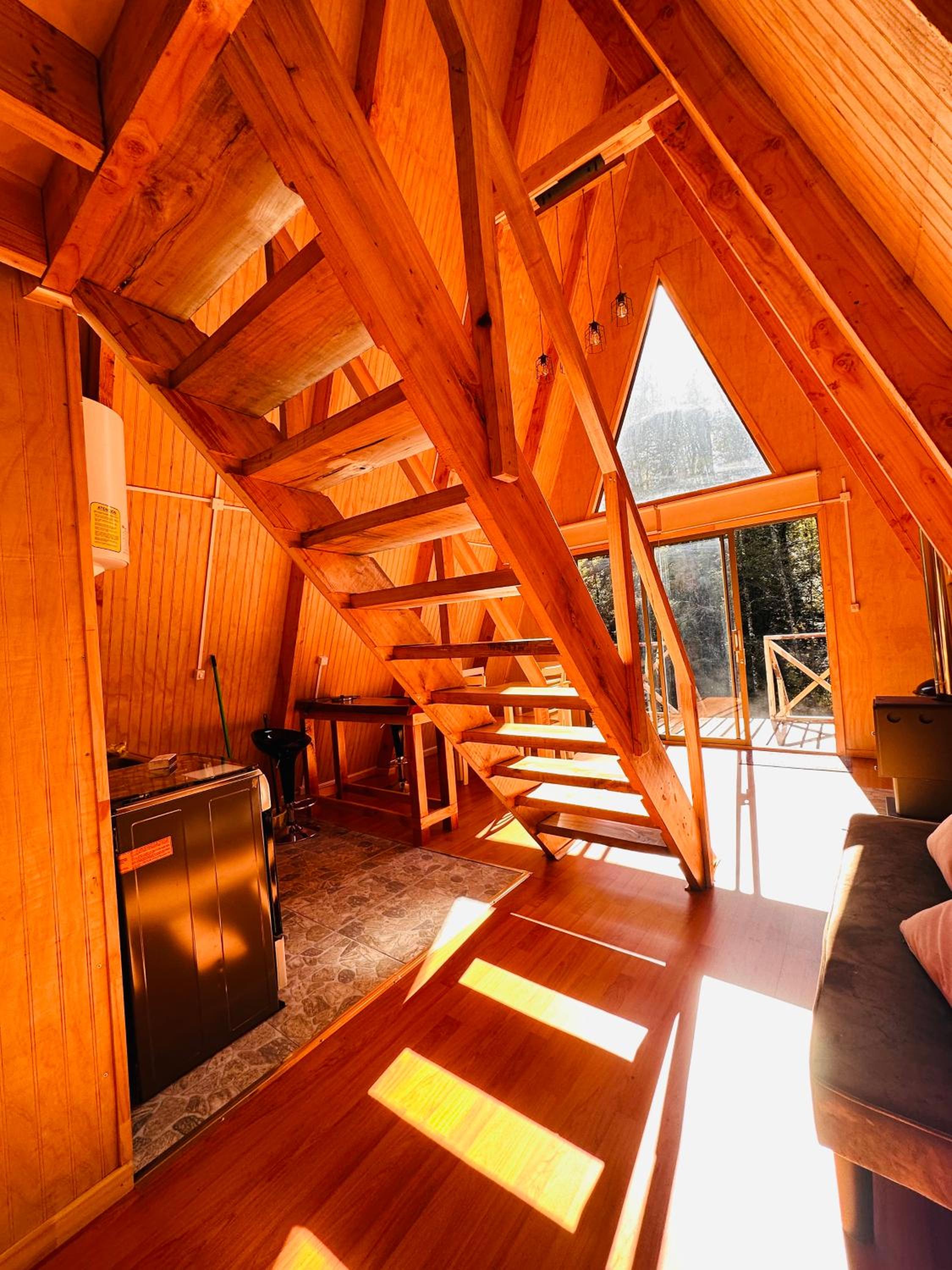 Araucaria Lodge Cabaña Alpina cerca del Parque Conguillío