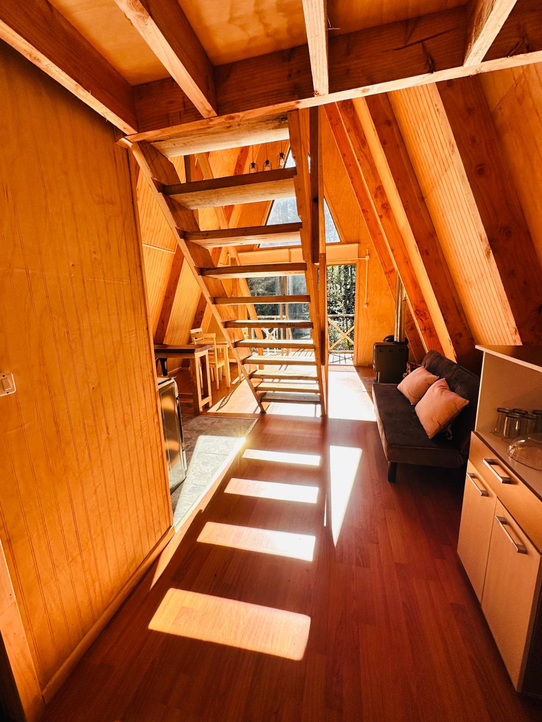 Araucaria Lodge Cabaña Alpina cerca del Parque Conguillío