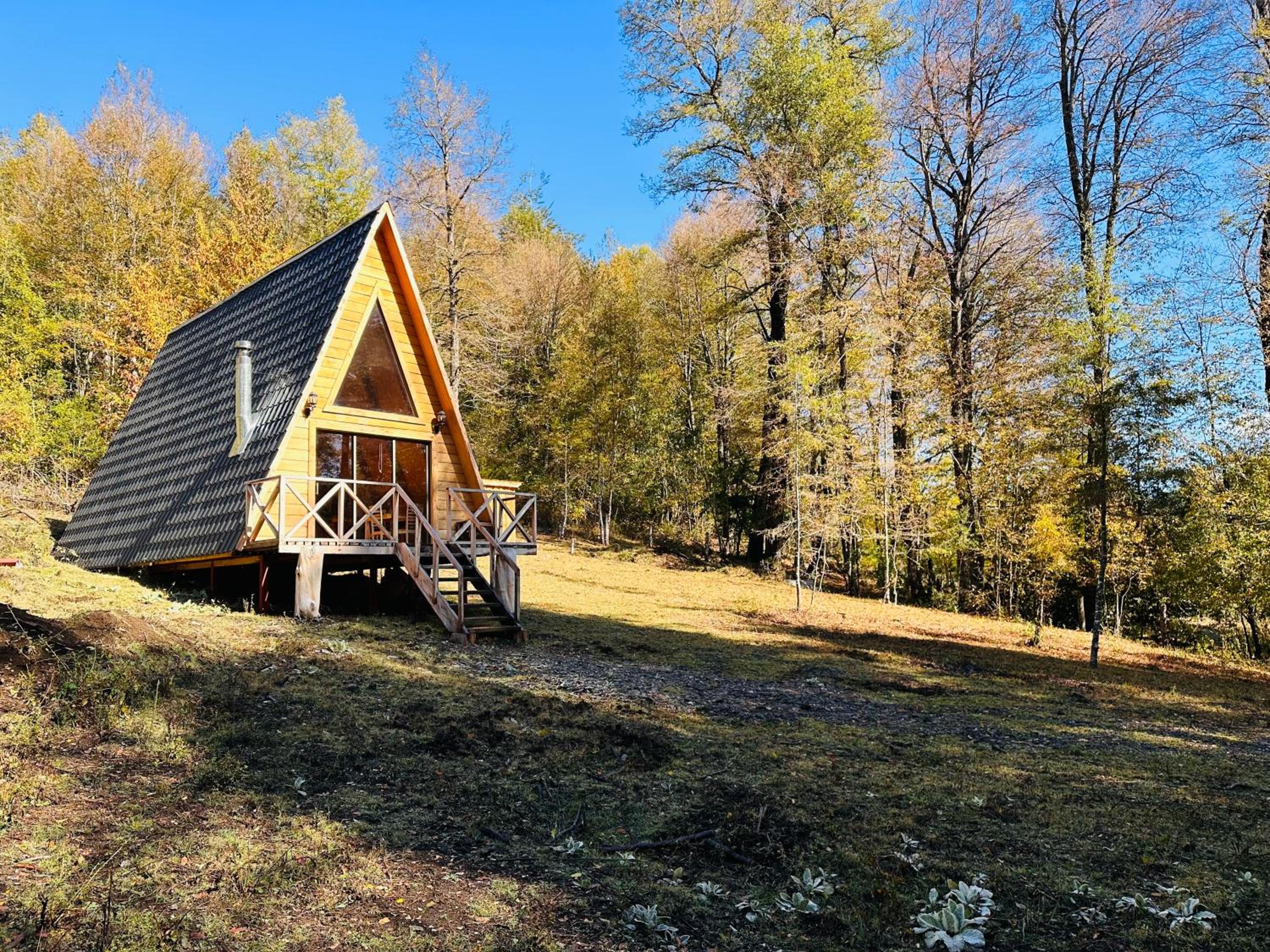 Araucaria Lodge Cabaña Alpina cerca del Parque Conguillío