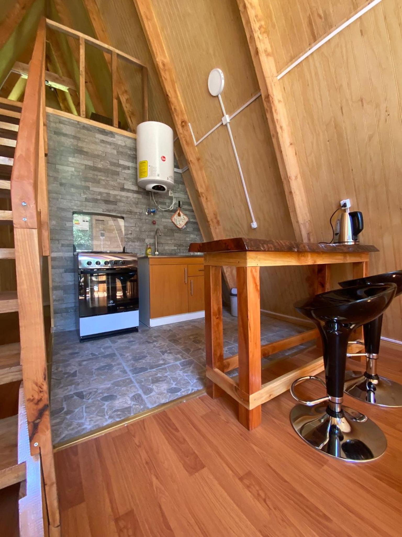 Araucaria Lodge Cabaña Alpina cerca del Parque Conguillío