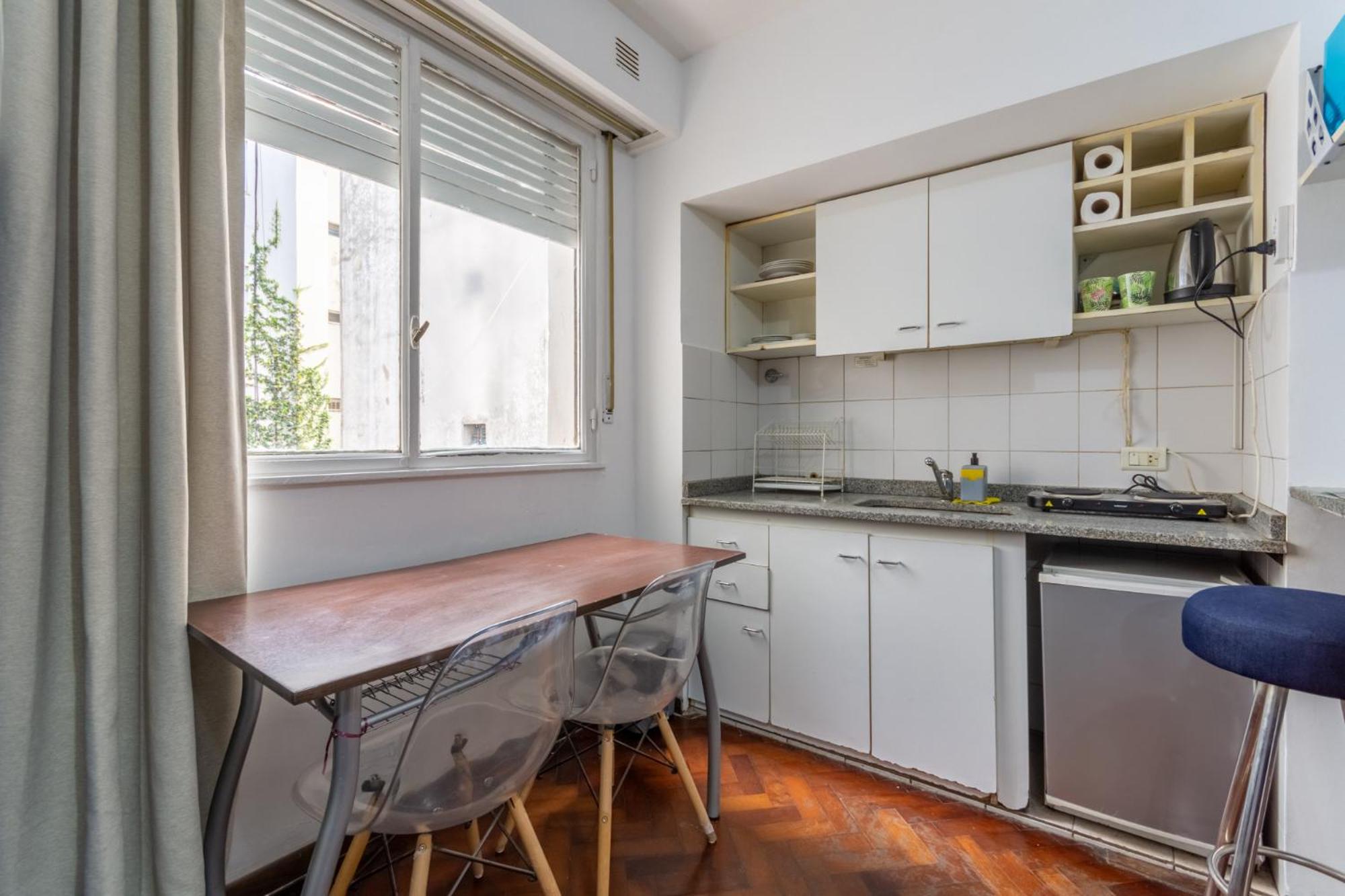 Departamento equipado Recoleta