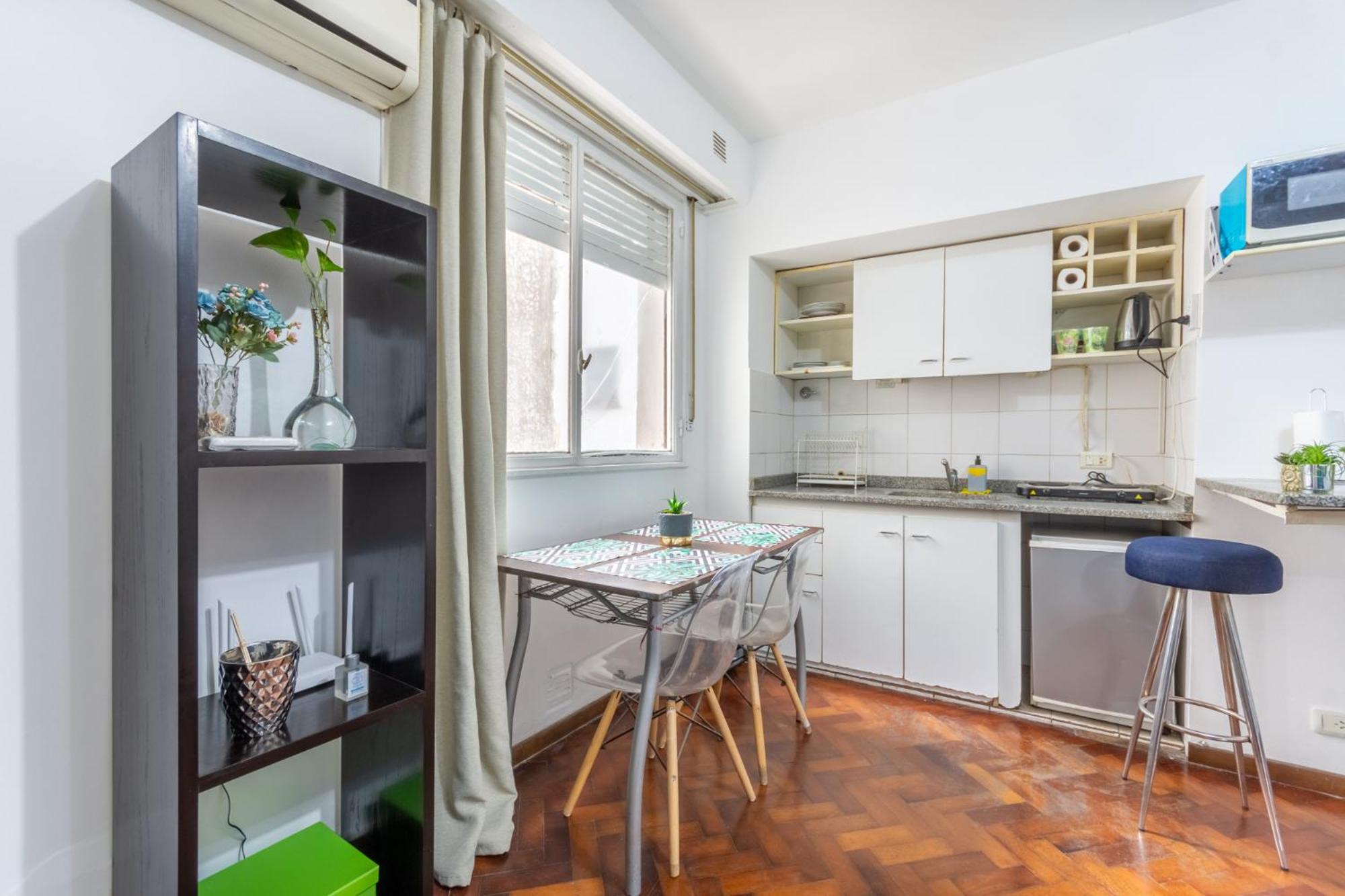 Departamento equipado Recoleta