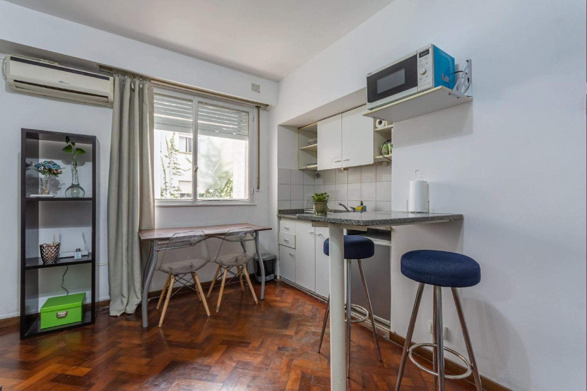 Departamento equipado Recoleta