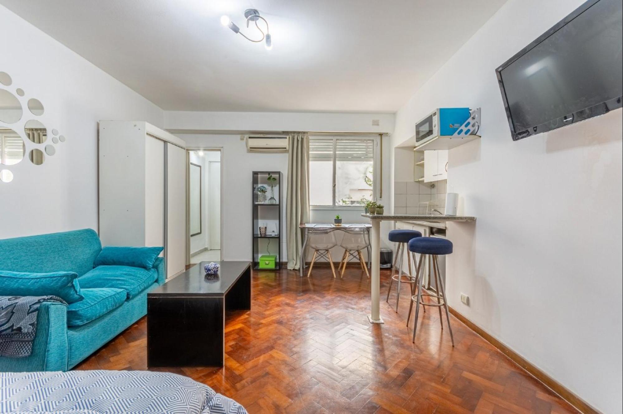Departamento equipado Recoleta