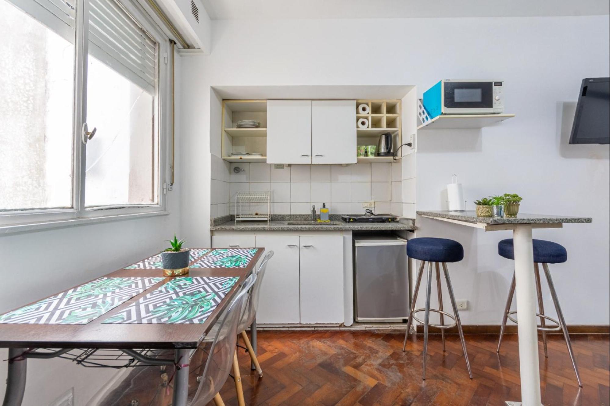 Departamento equipado Recoleta