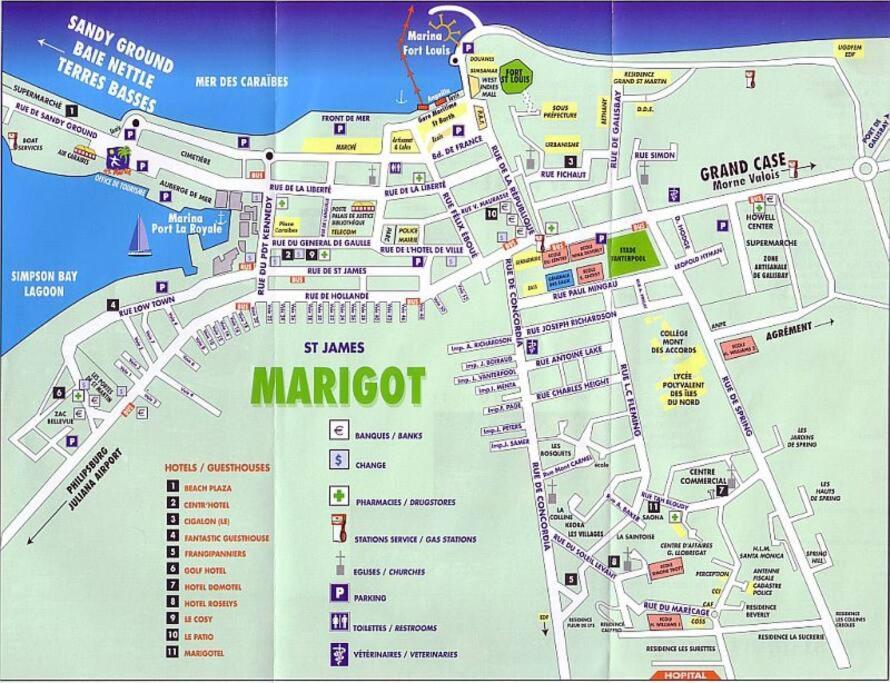 Duplex Marigot centre-ville