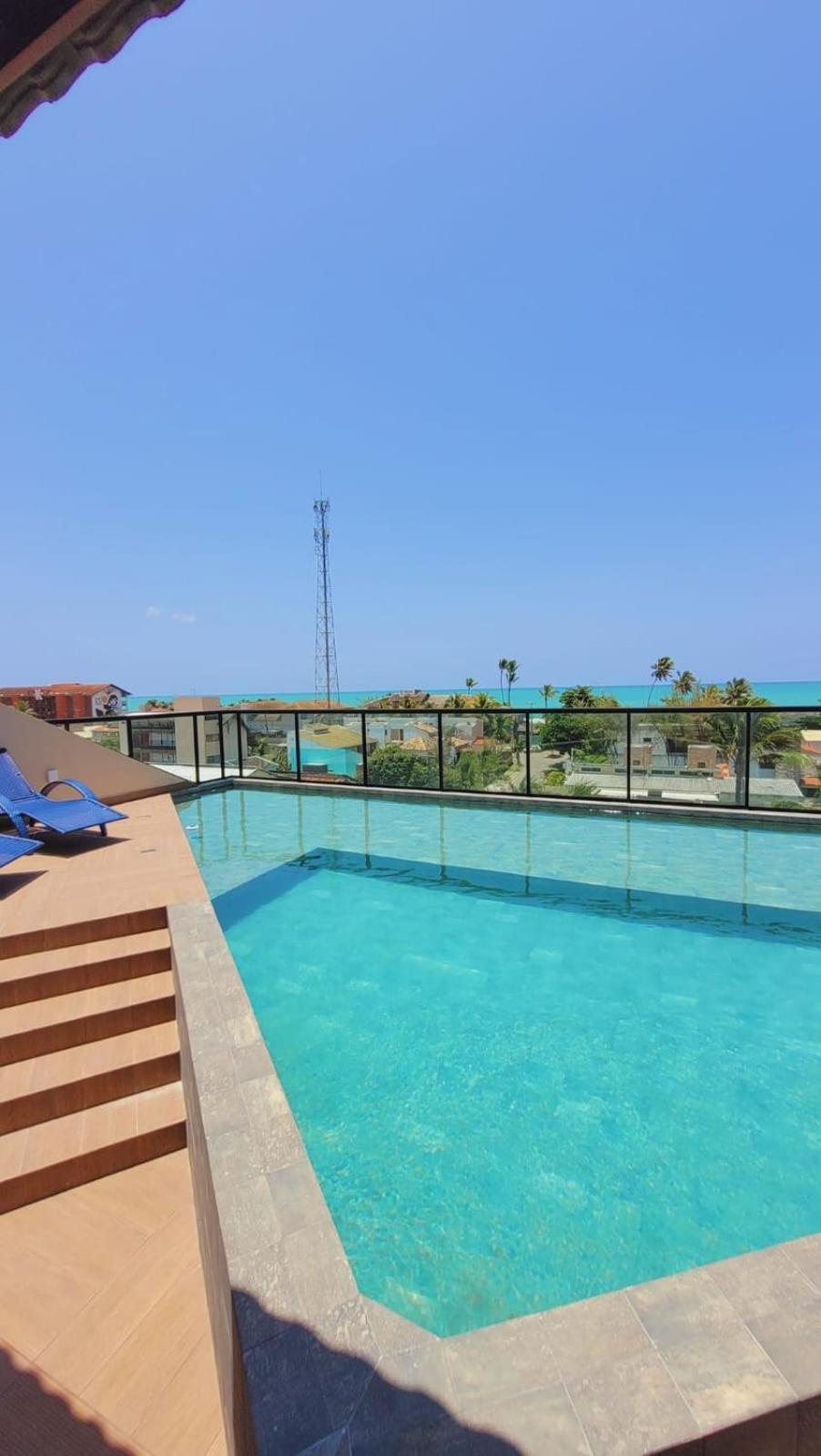 Flat com vista para a praia de Porto de Galinhas