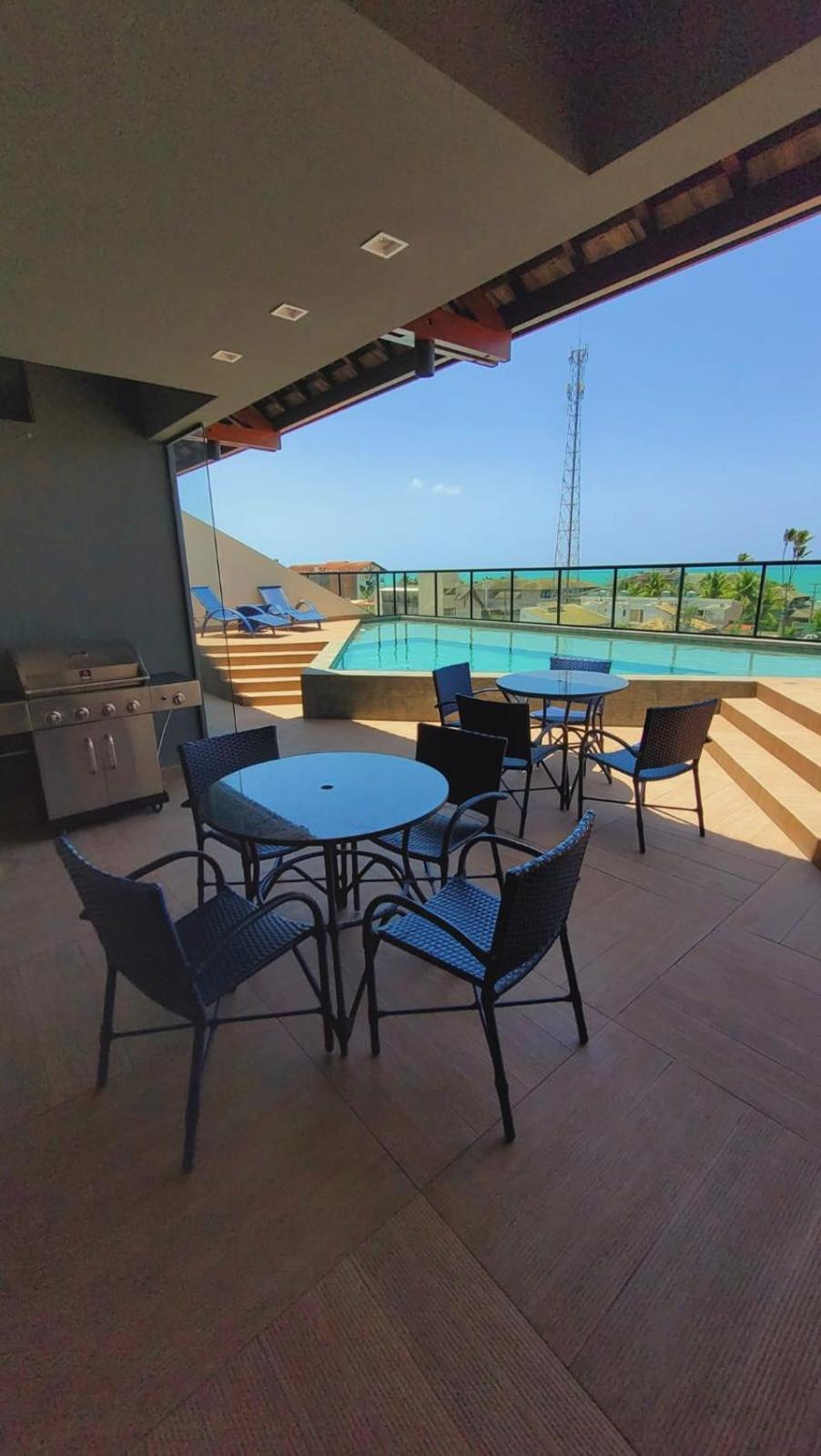 Flat com vista para a praia de Porto de Galinhas