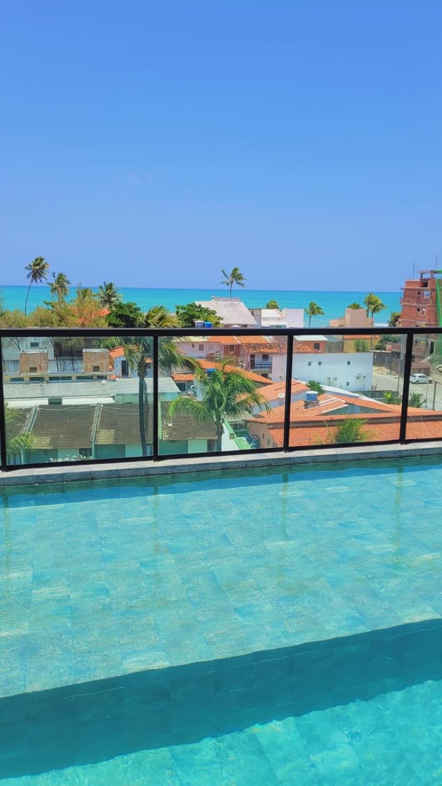 Flat com vista para a praia de Porto de Galinhas