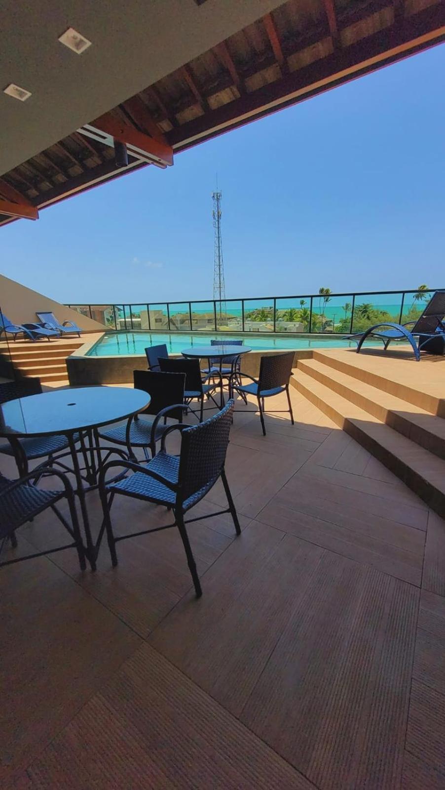 Flat com vista para a praia de Porto de Galinhas