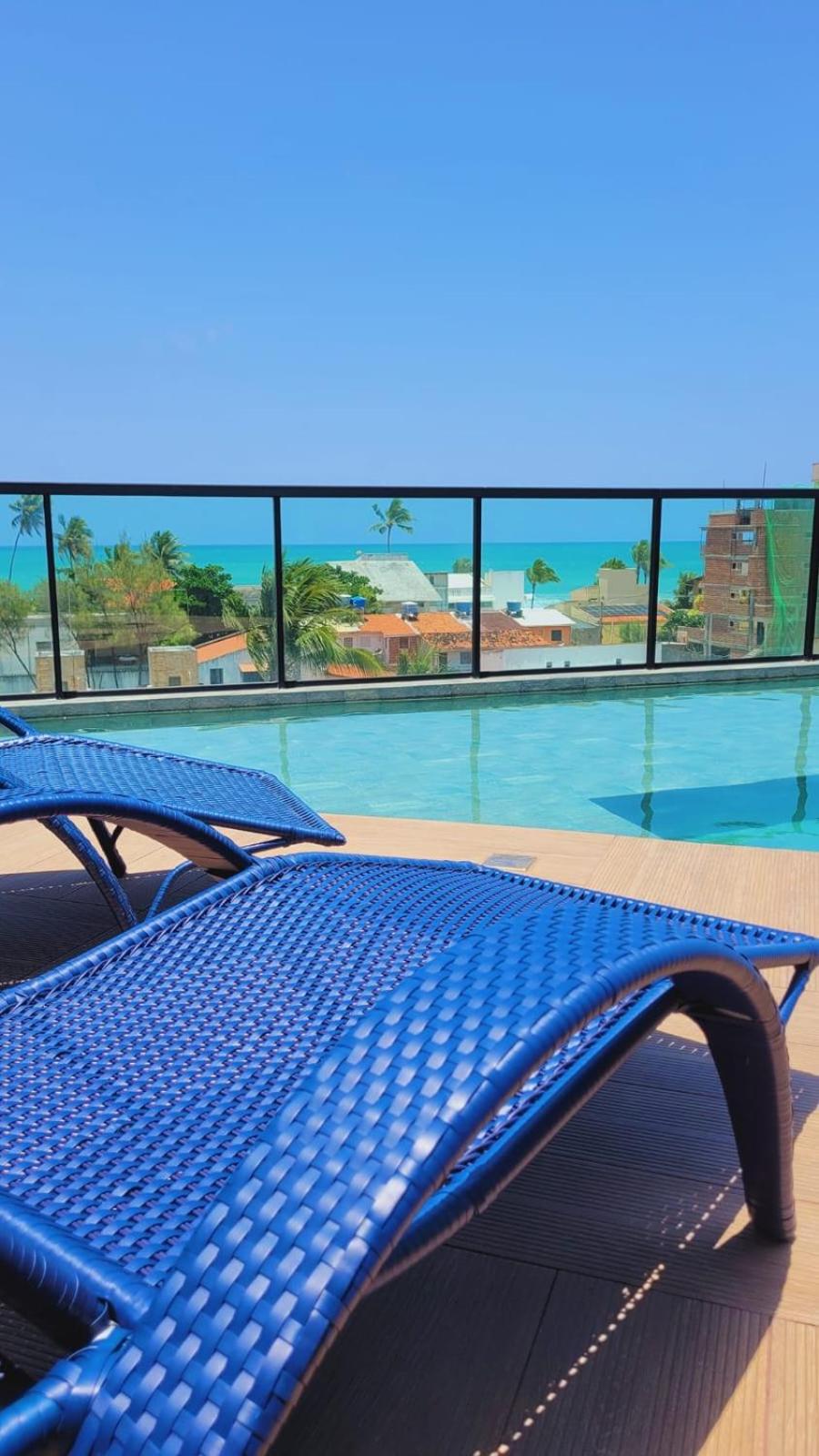 Flat com vista para a praia de Porto de Galinhas