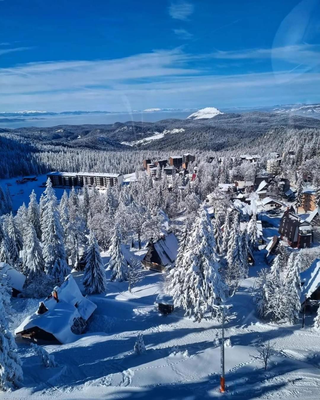 Apartman Bella Vista Jahorina - pogled na stazu