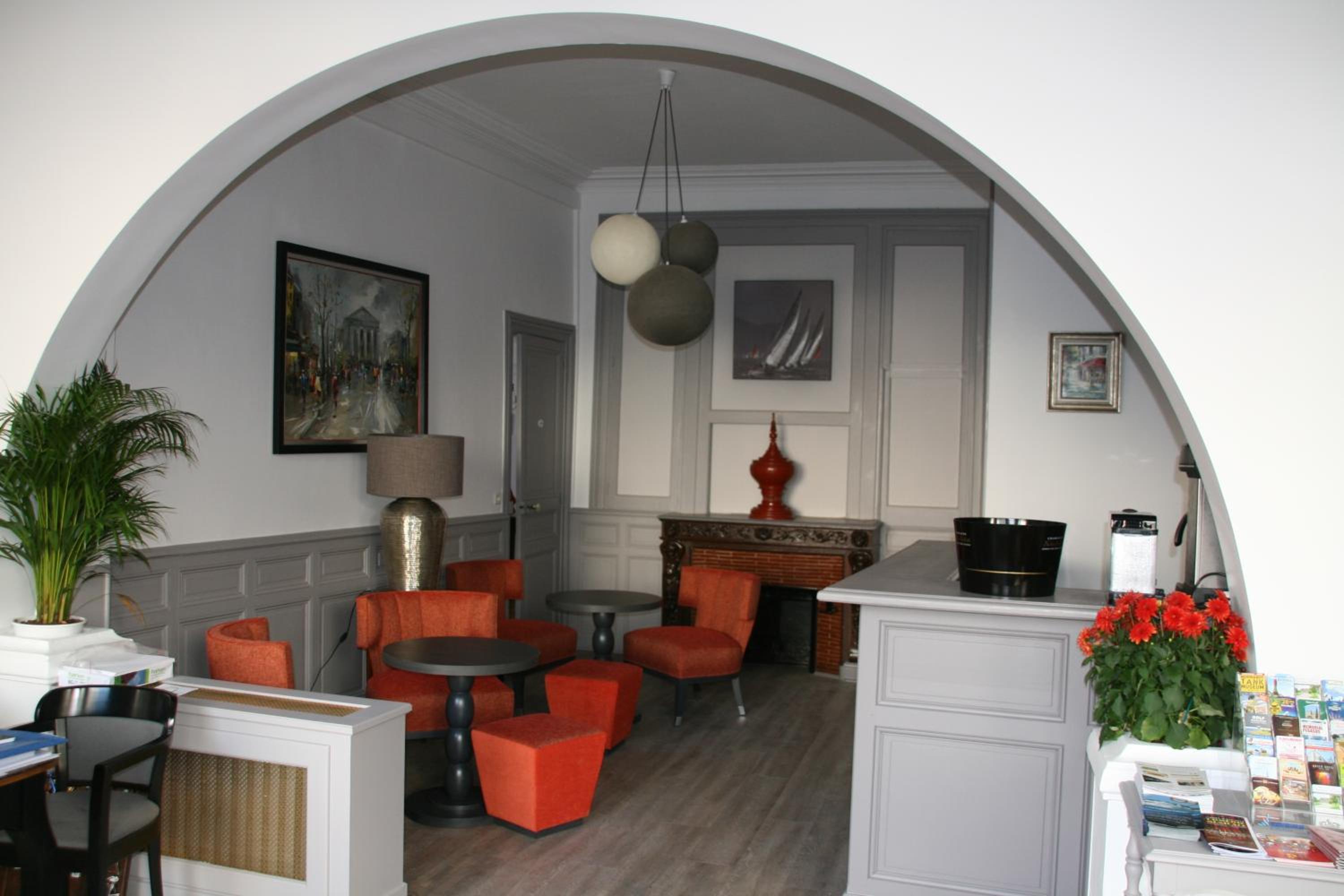 hotel reception