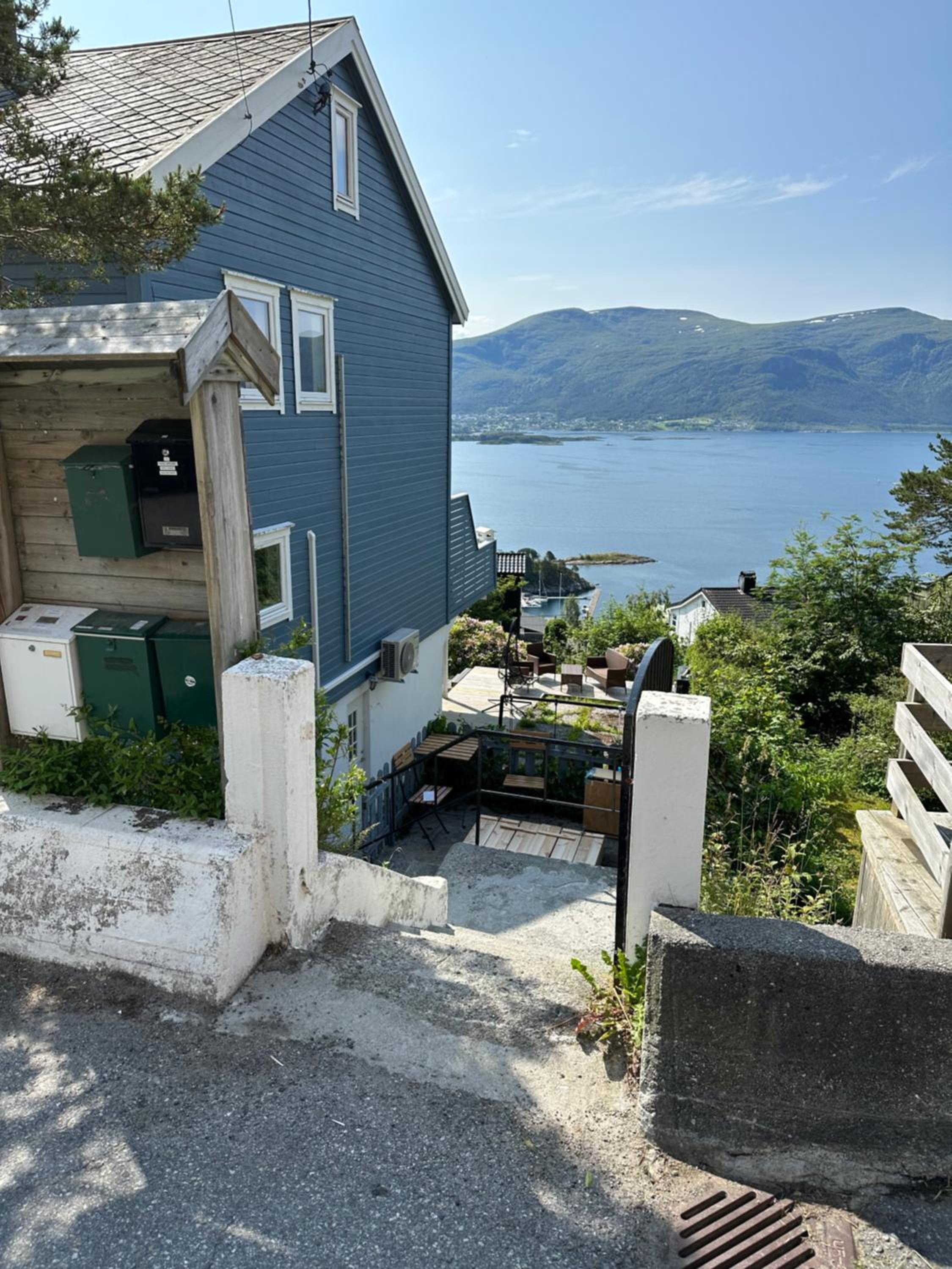 Great place with a stunning view of the mountains and the fjord view 4
