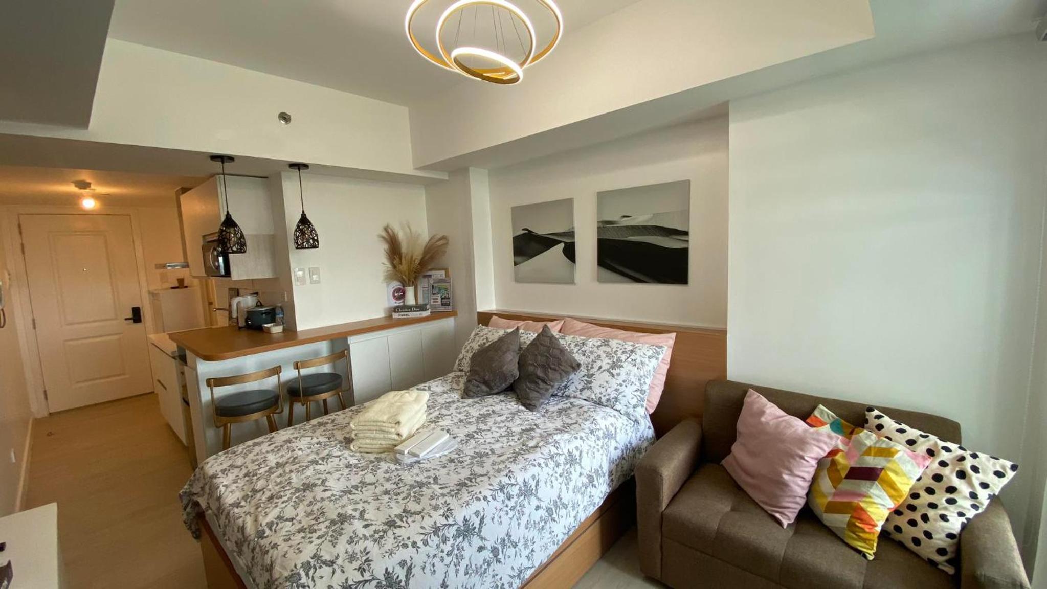 LeisureStay Studio - Azure North by THE BALI CORNER AT AZURE NORTH, Wave Pool and Man-made beach view